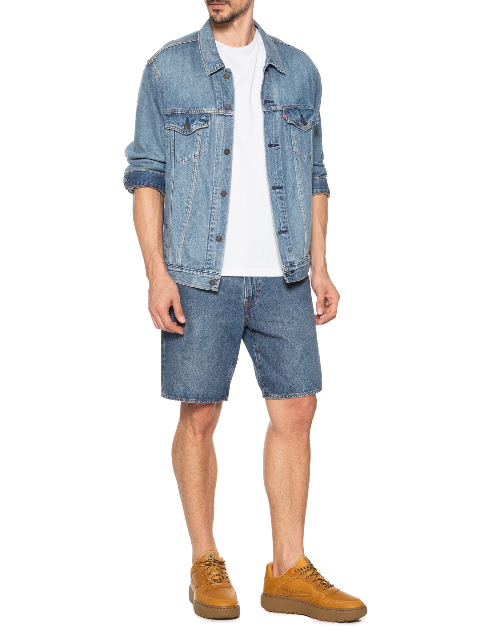 Tênis Masculino FX-100 All Terrain Low Narcissus Marrom Fila