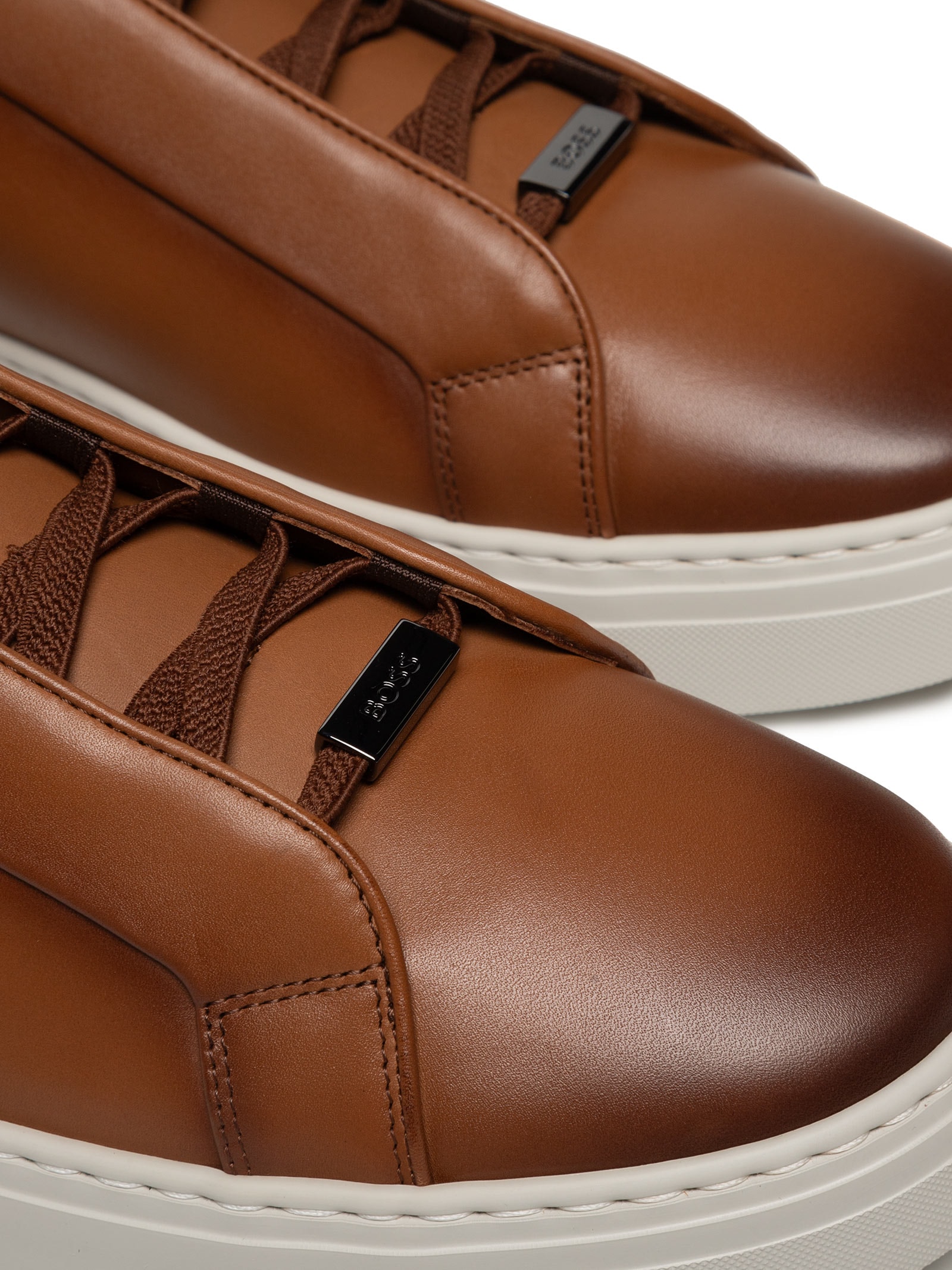 Tênis Masculino Gary Tenn Buamf Marrom Boss