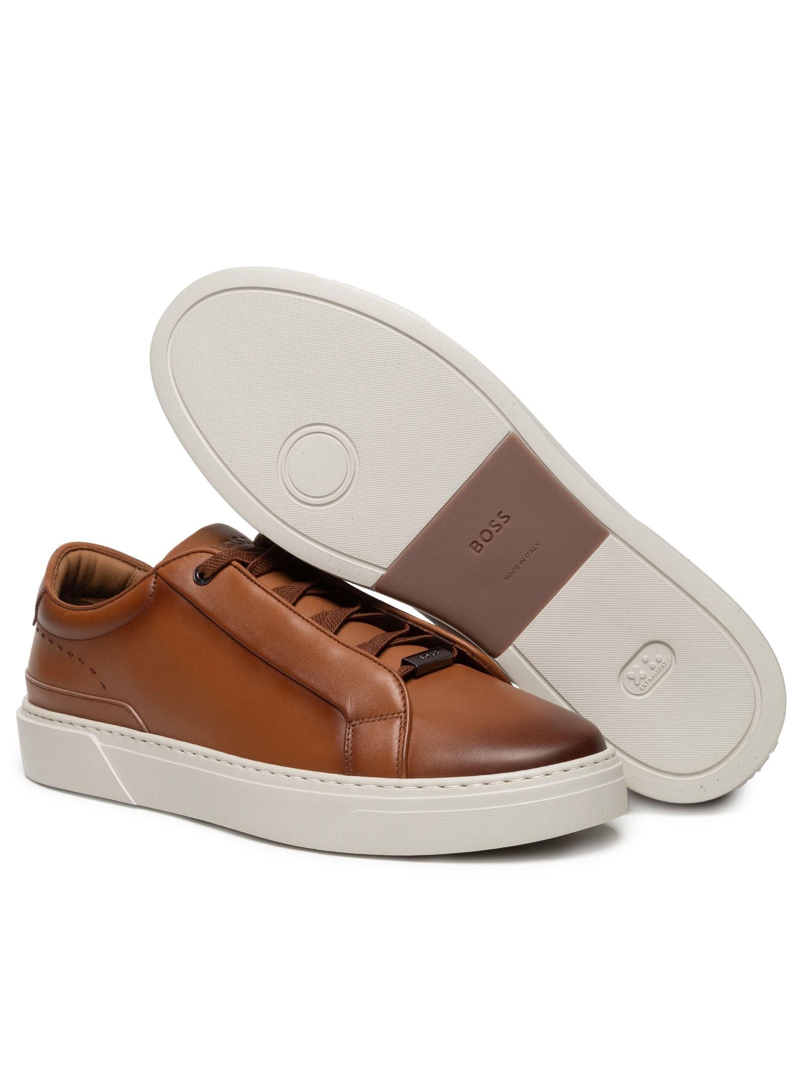 Tênis Masculino Gary Tenn Buamf Marrom Boss