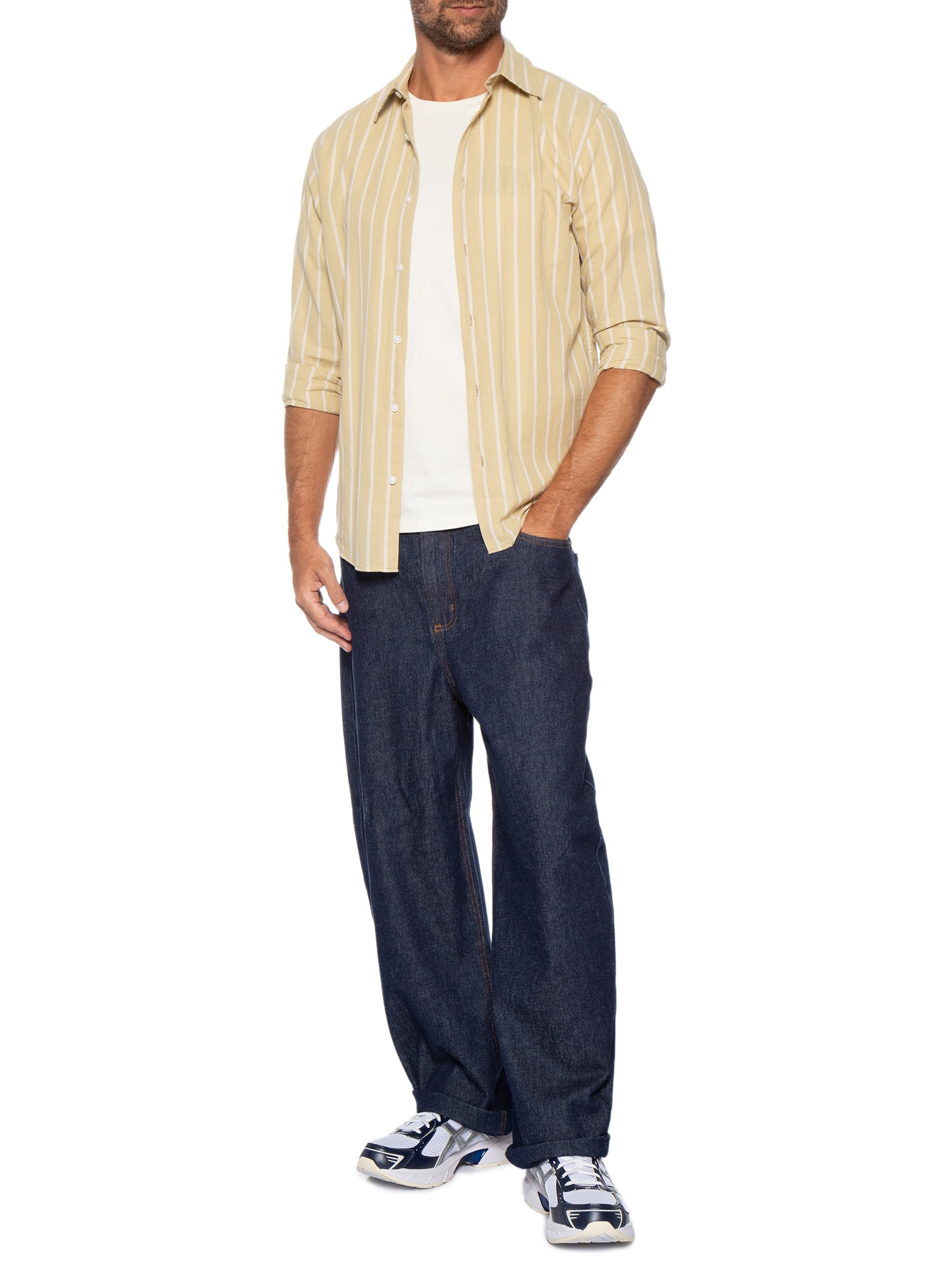 Tênis Masculino Gel-1130 – Branco Asics