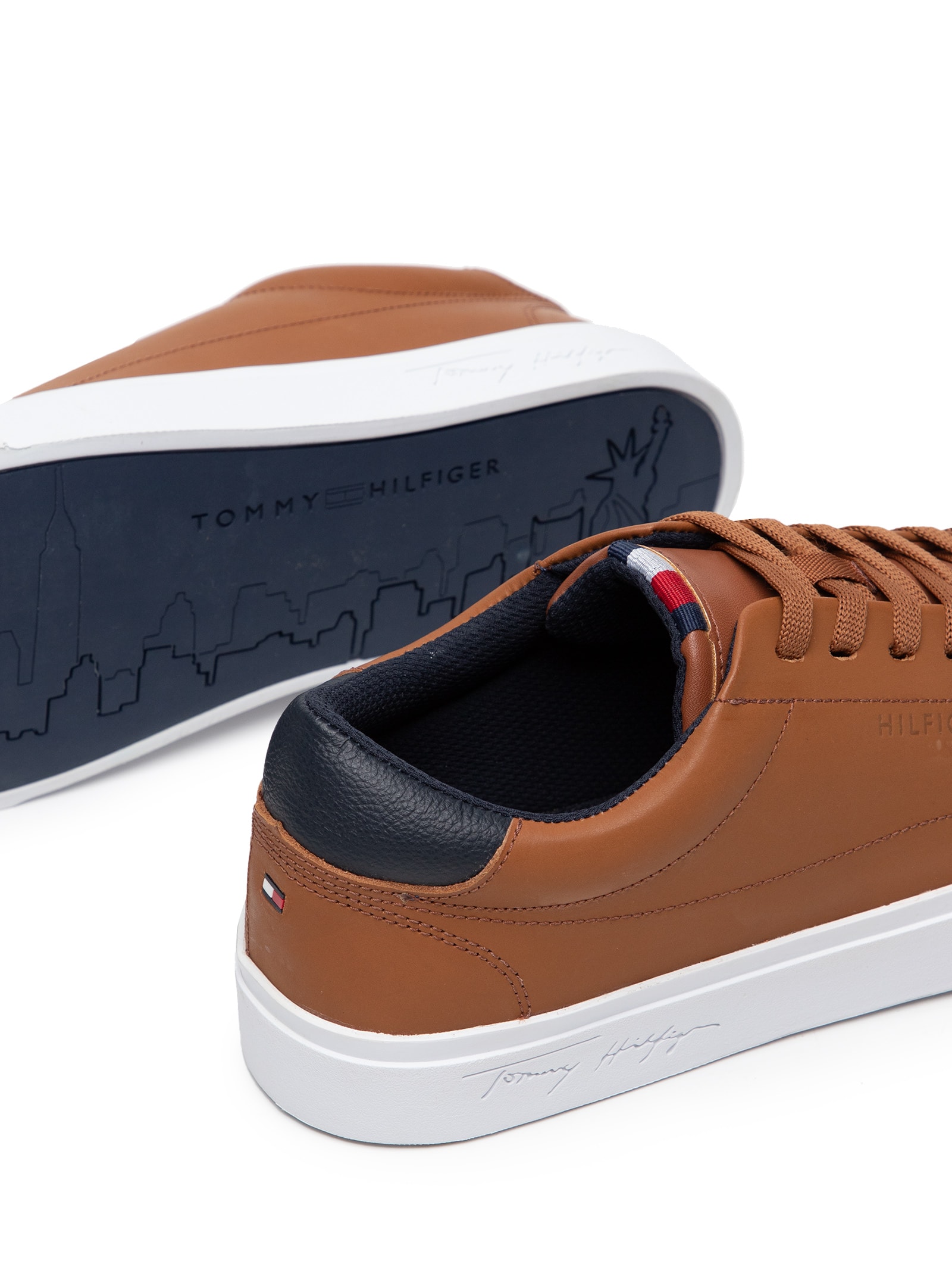 Tênis Masculino Greg 1A Marrom Tommy Hilfiger