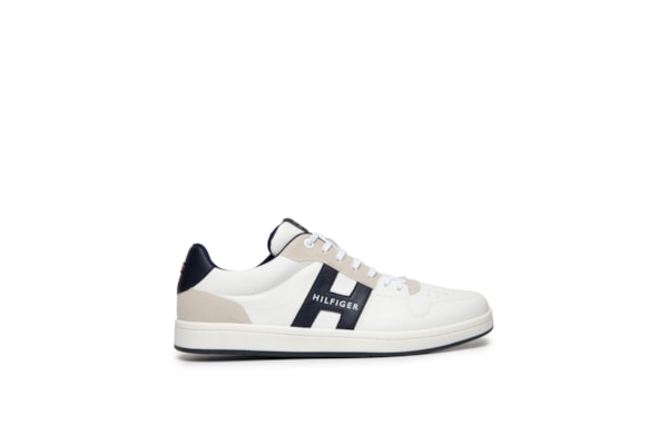 Tênis Masculino H Low Cut Lace-Up Sneaker - Branco