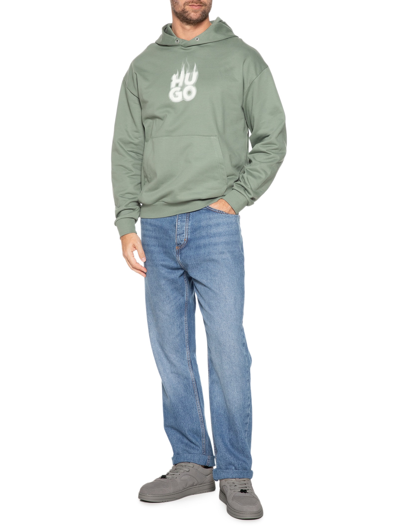 Tênis Masculino Hadrian Tenn Sd Cinza Hugo