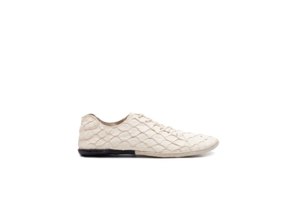 Tênis Masculino Handmade Pirarucu - Off White