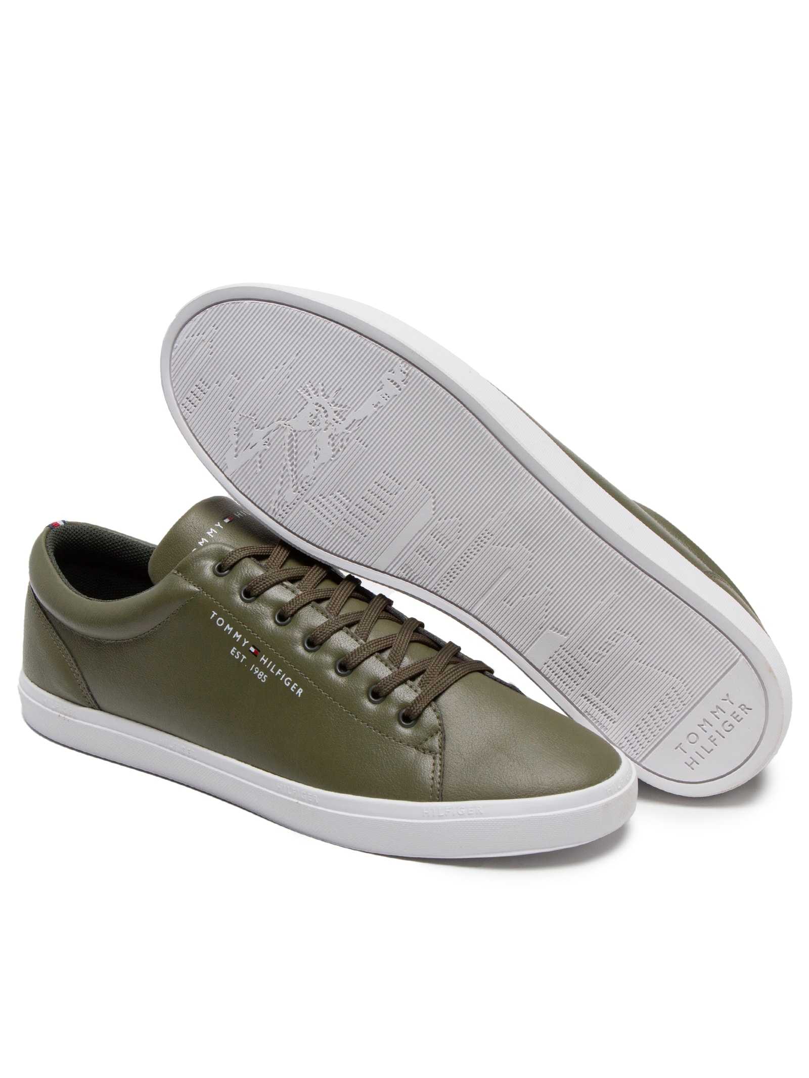 Tênis Masculino Harrison 5D5 Verde  Tommy Hilfiger