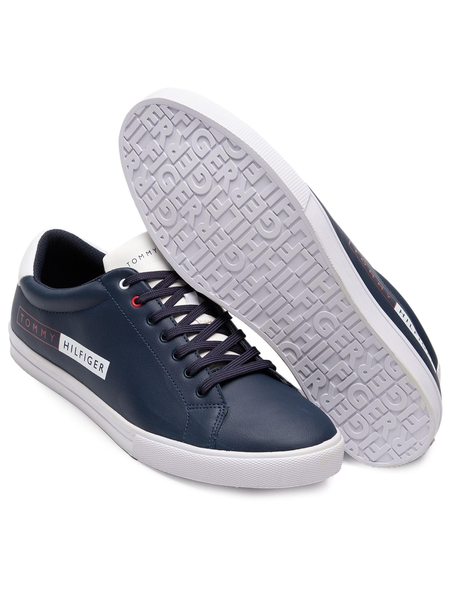 Tommy Hilfiger - Tênis Masculino Hockney 12Y - Azul
