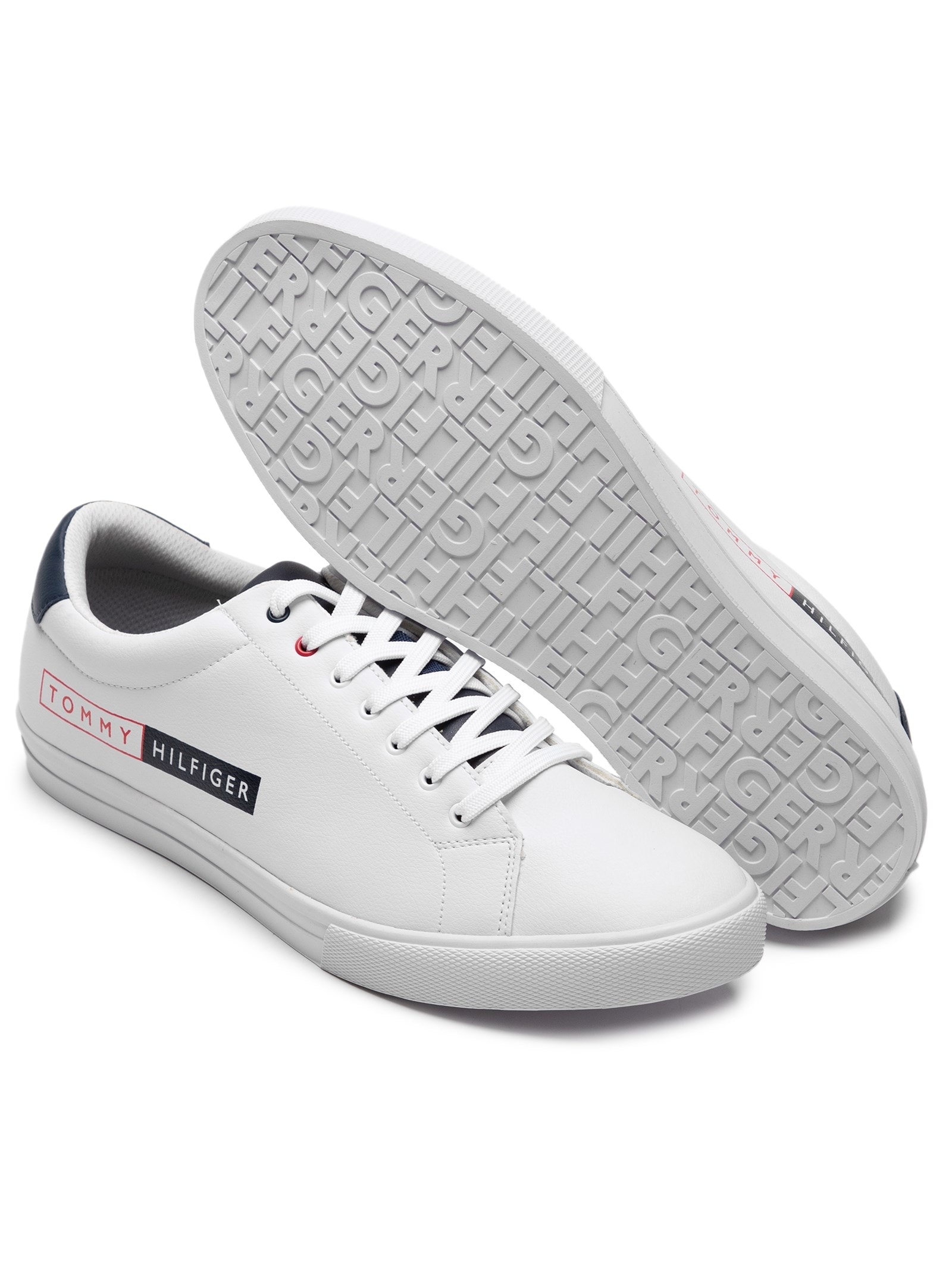 Tênis Masculino Hockney 12Y Branco Tommy Hilfiger