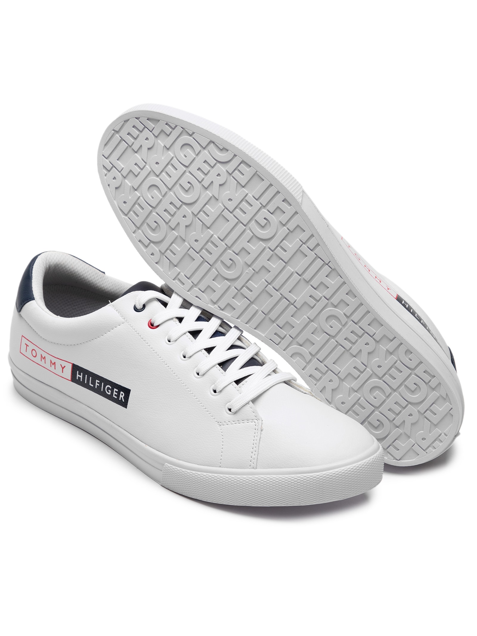 Tênis Masculino Hockney 12Y Branco Tommy Hilfiger