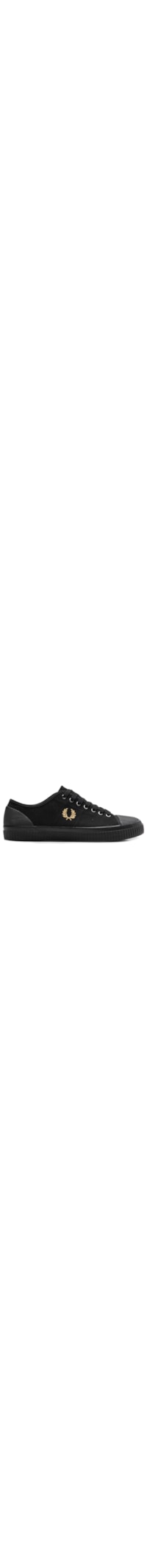 Tênis Masculino Hughes Low Canvas - Preto