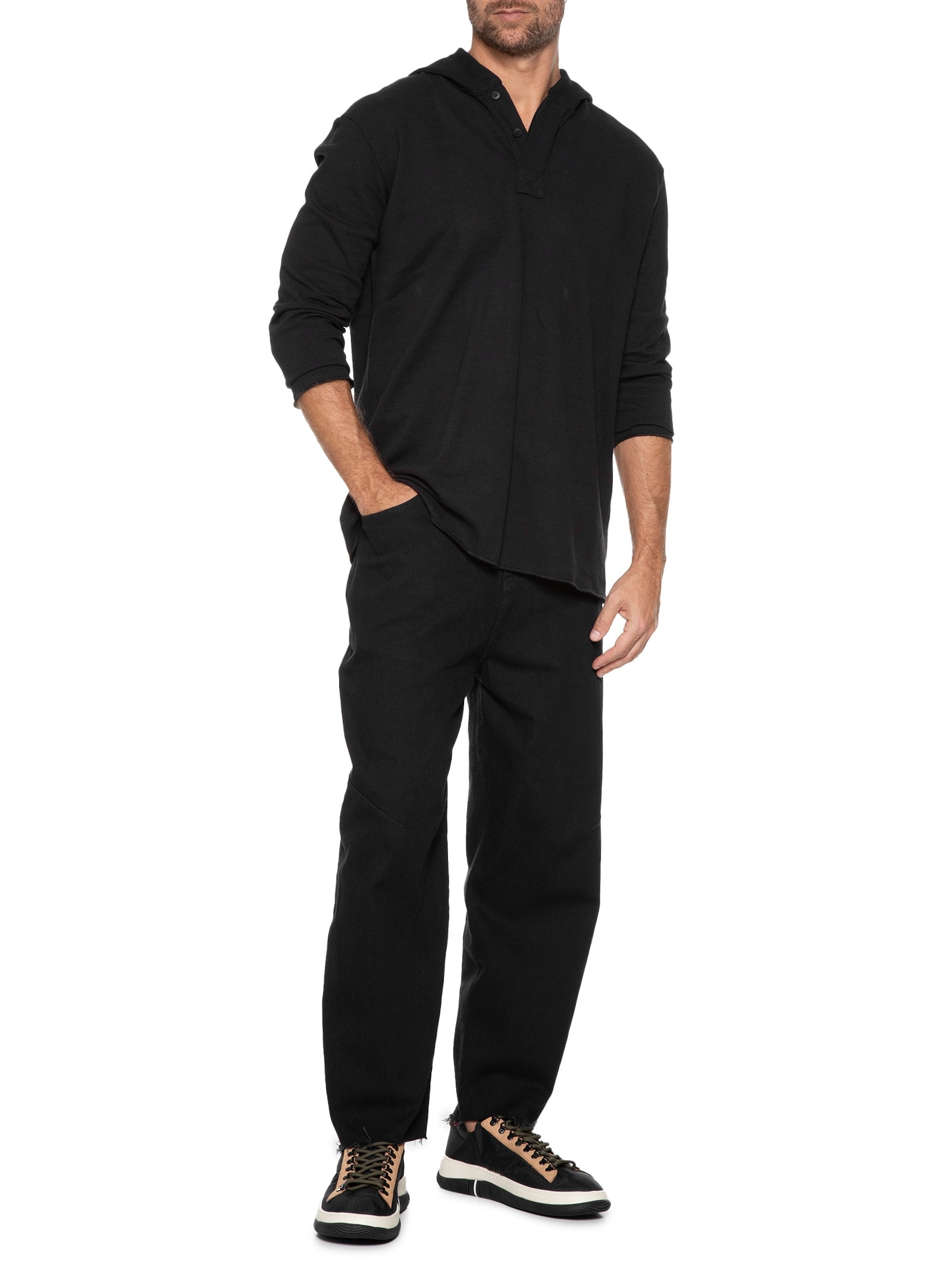 Tênis Masculino Hybrid Fusion Preto Osklen