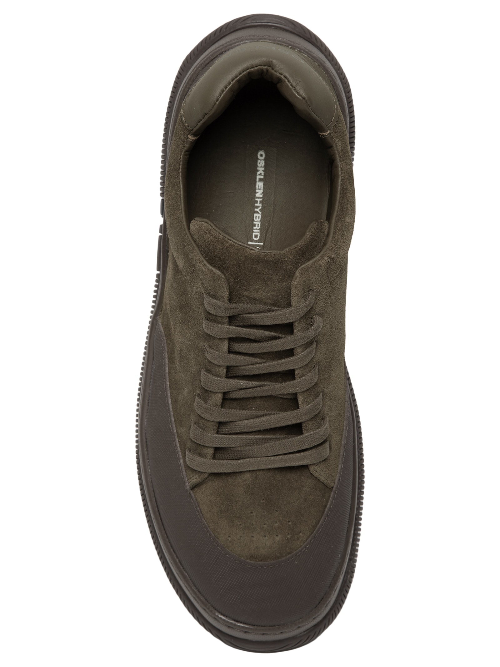 Tênis Masculino Hybrid Laces Camurça Marrom Osklen