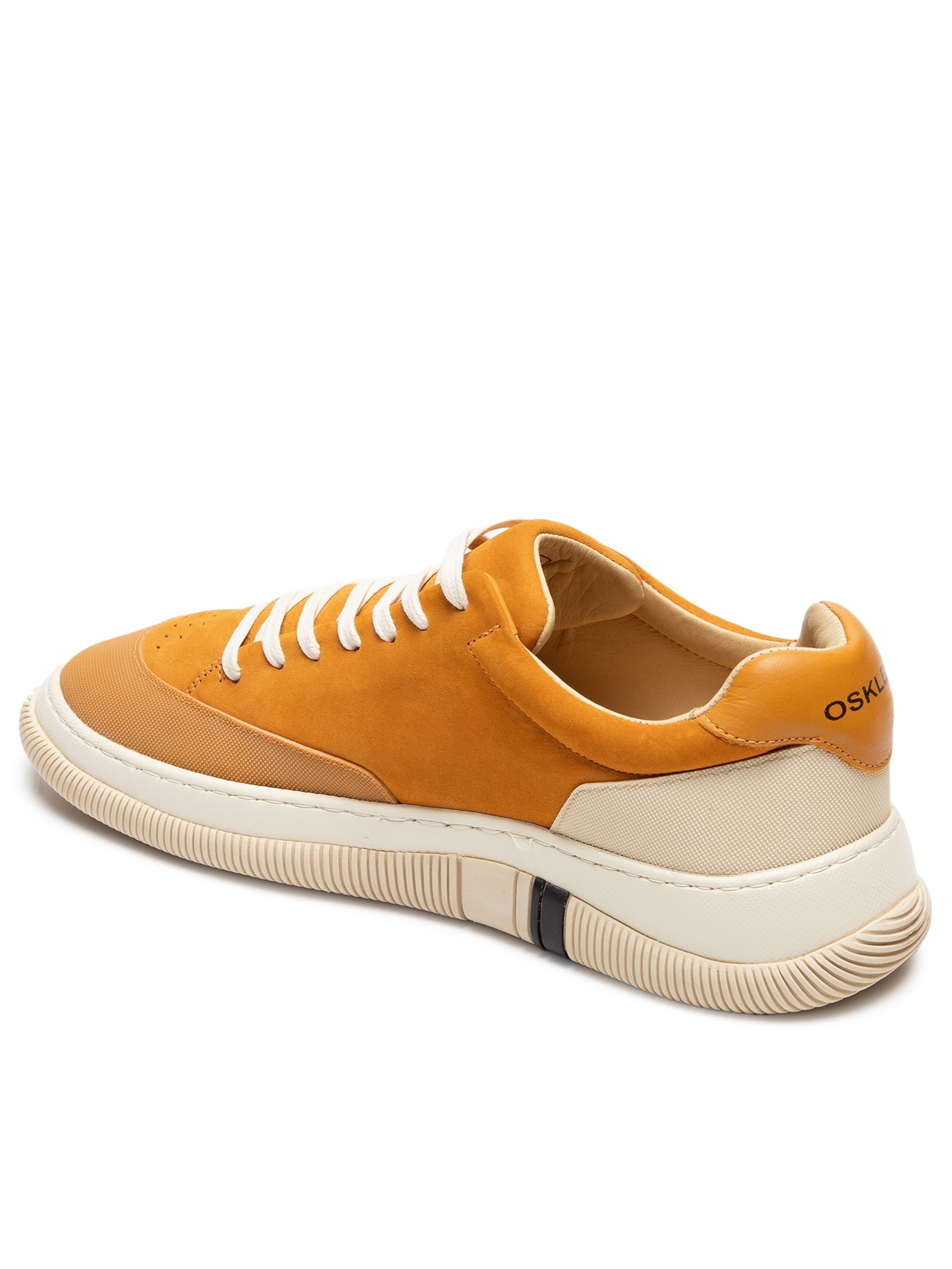 Tênis Masculino Hybrid Laces Nobuck Amarelo Osklen