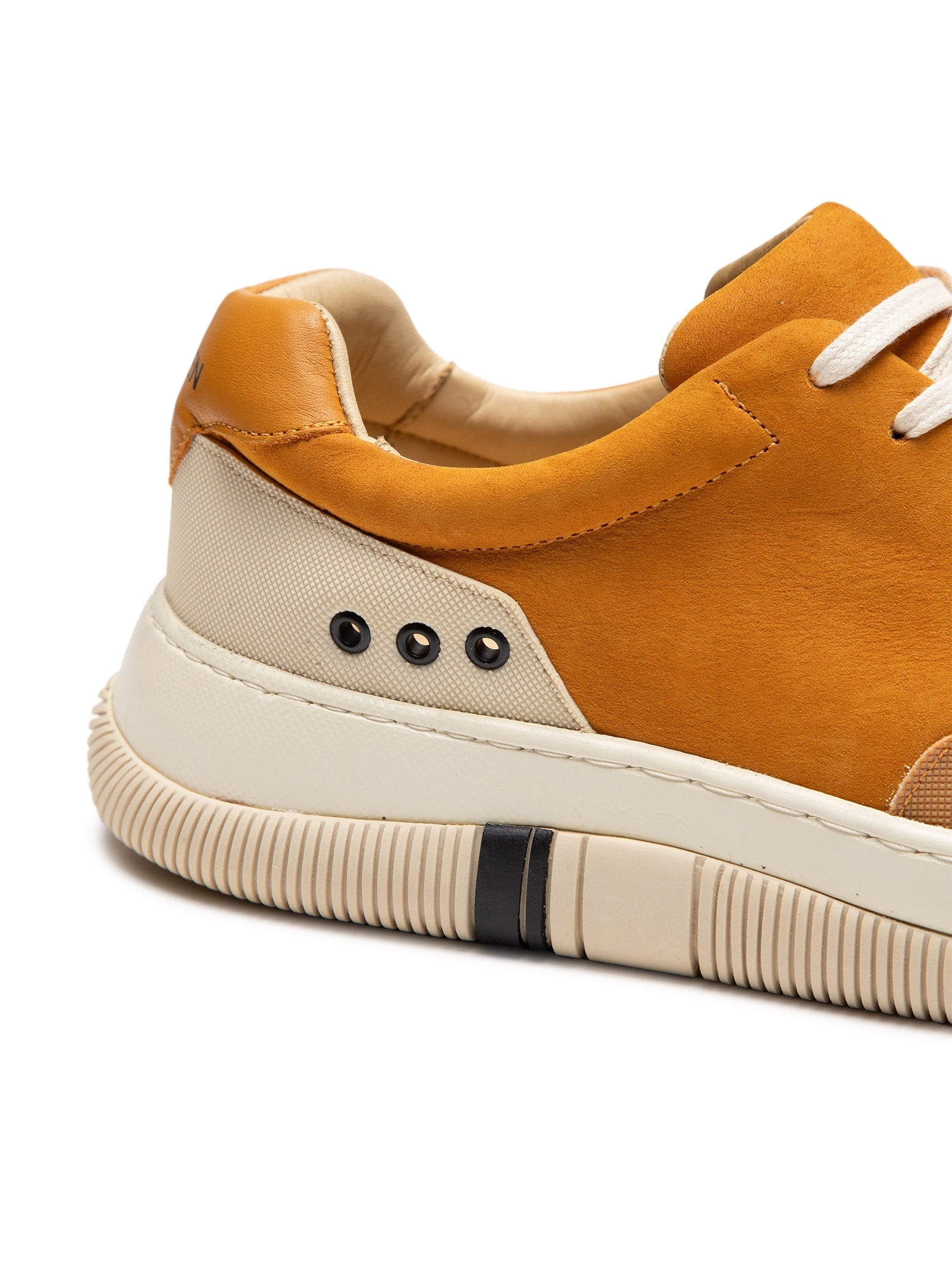 Tênis Masculino Hybrid Laces Nobuck Amarelo Osklen