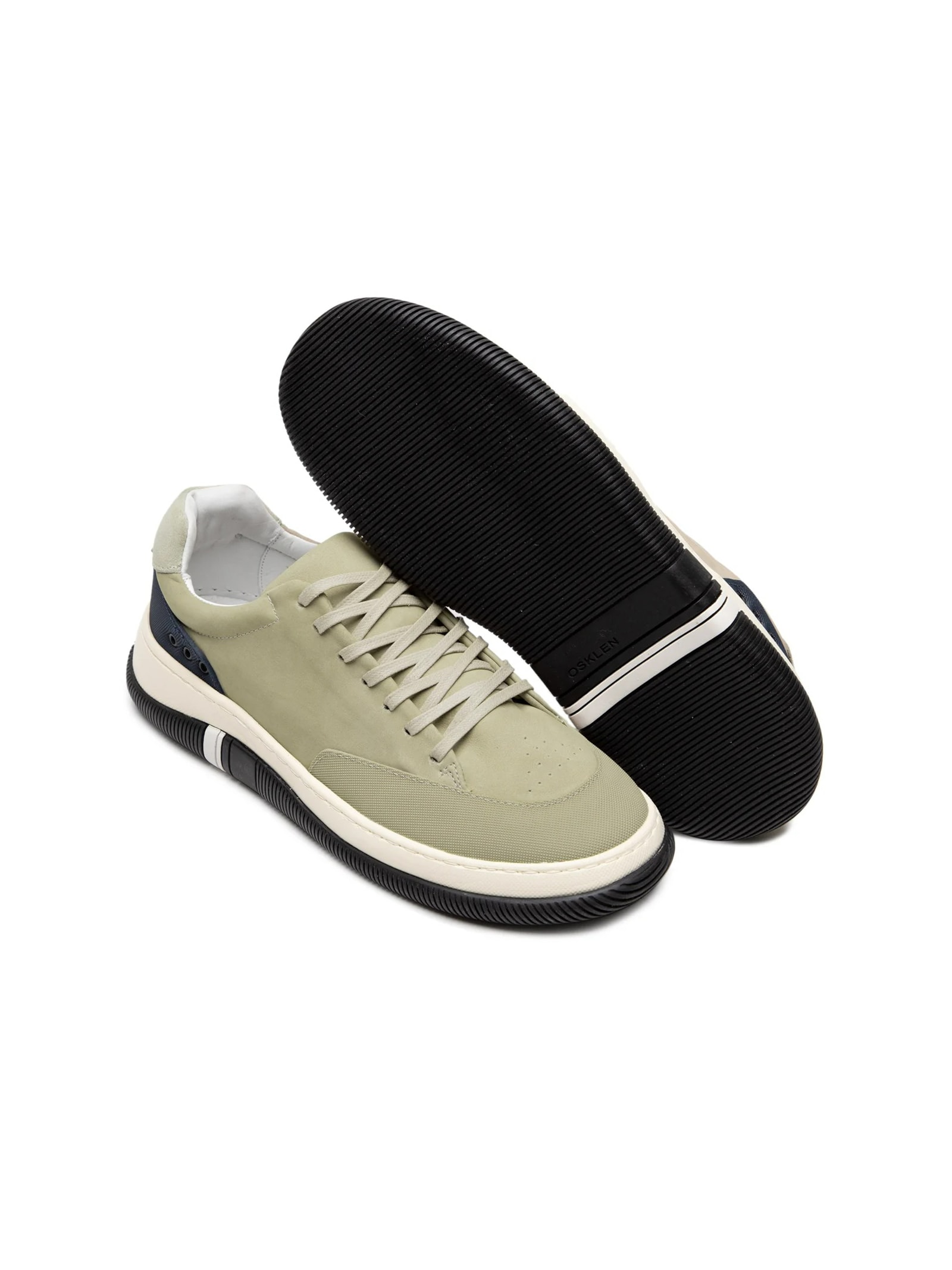 Tênis Masculino Hybrid Laces Nobuck Bege Osklen