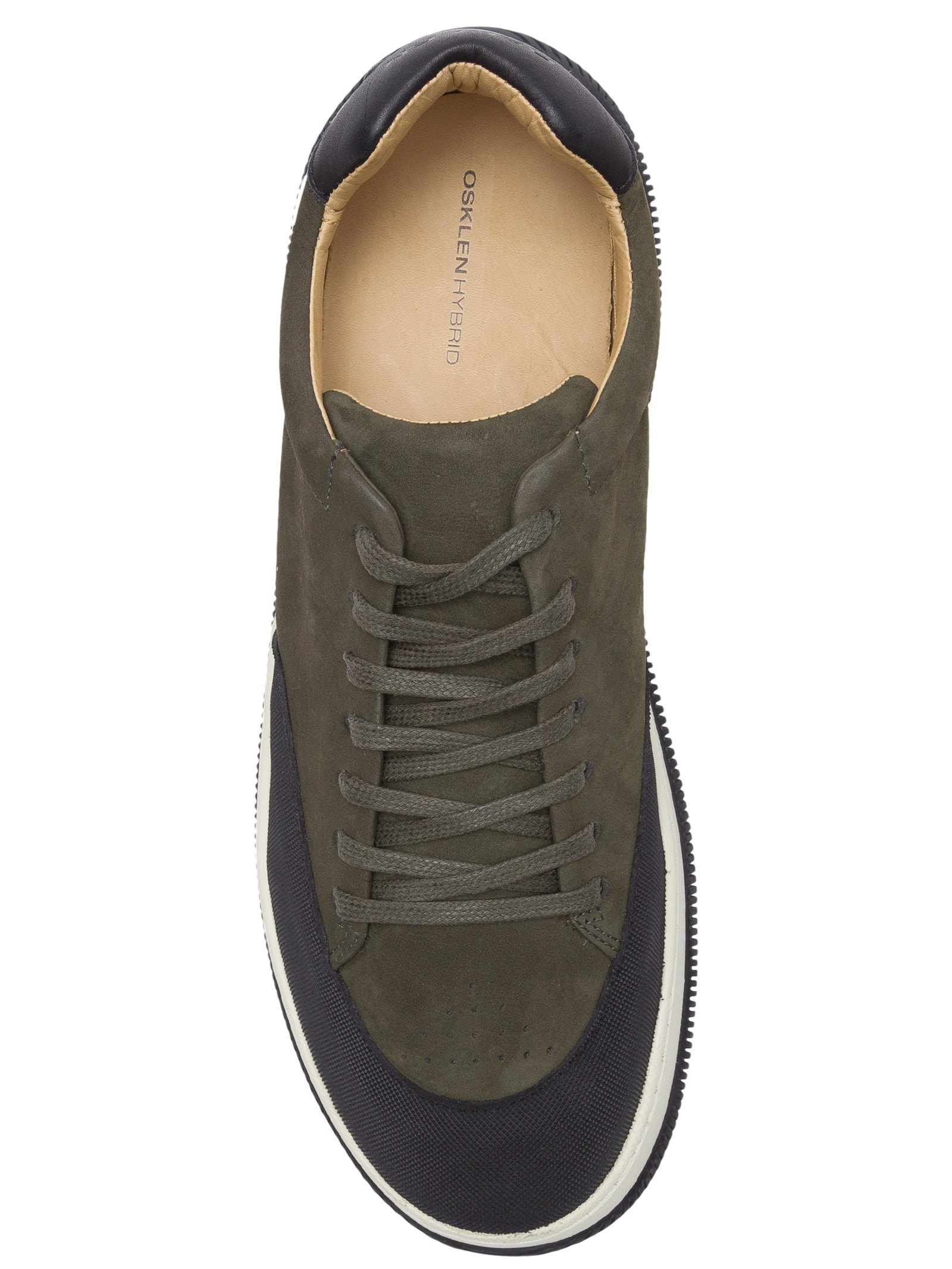 Tênis Masculino Hybrid Laces Nobuck Verde Osklen