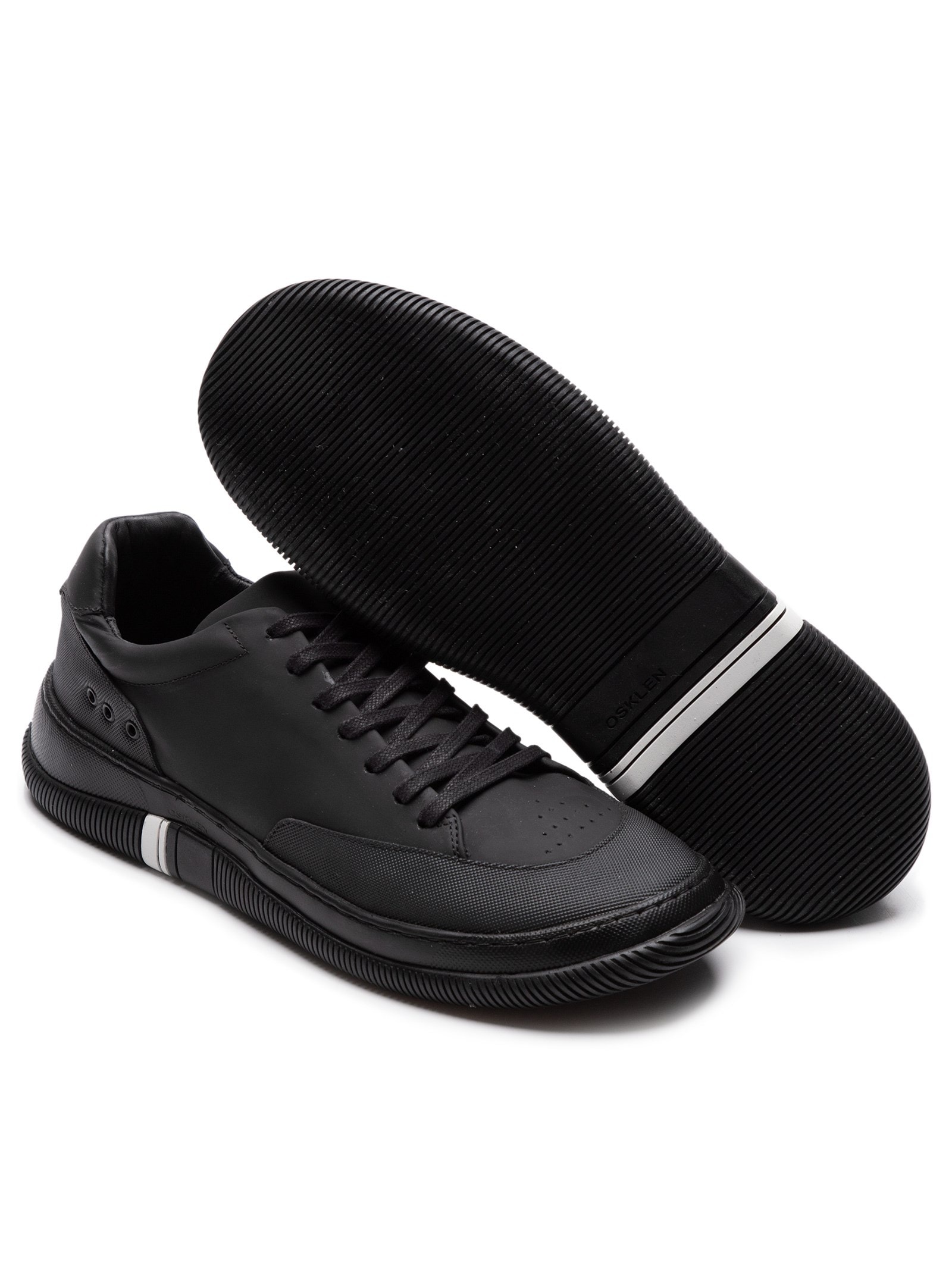 Tênis Masculino Hybrid Laces Slate Preto Osklen - Main Image