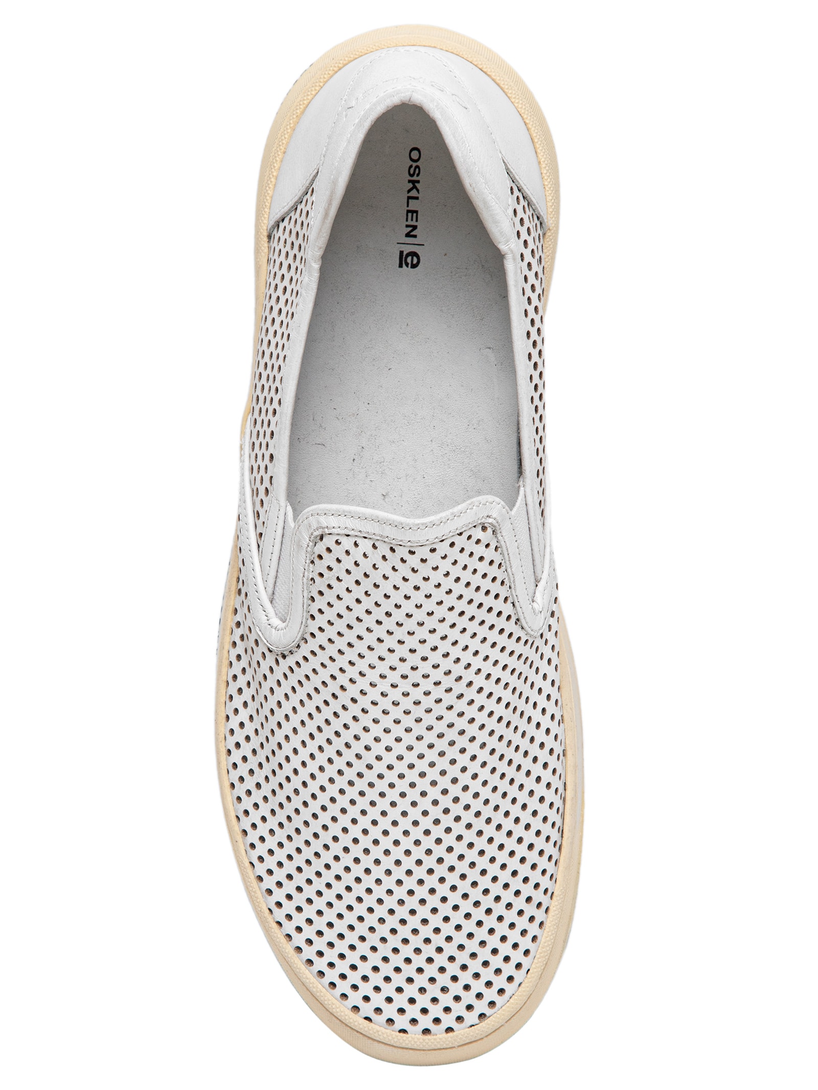 Osklen - Tênis Masculino Iate Bossanova Microfuros - Branco