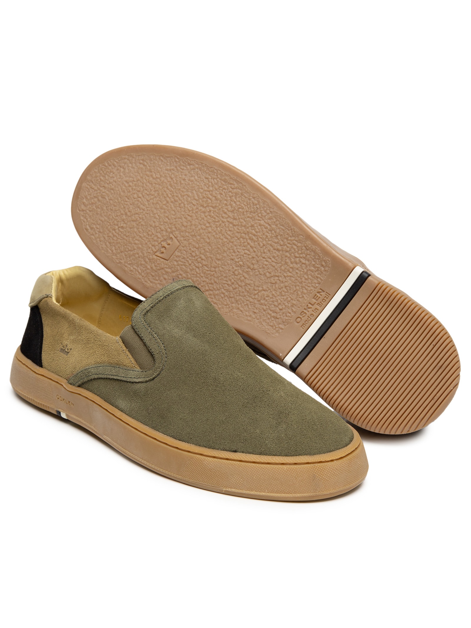 Tênis Masculino Iate Bossanova Section Verde Osklen