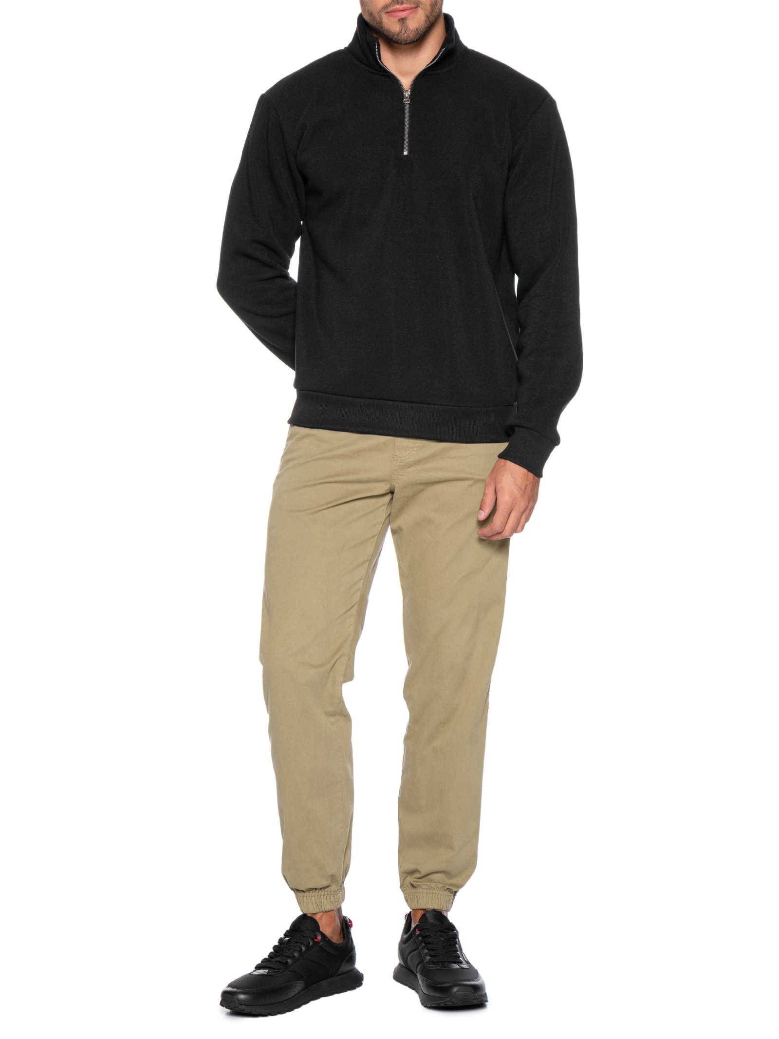 Tênis Masculino Icelin Runn NYPTPU – Preto Hugo