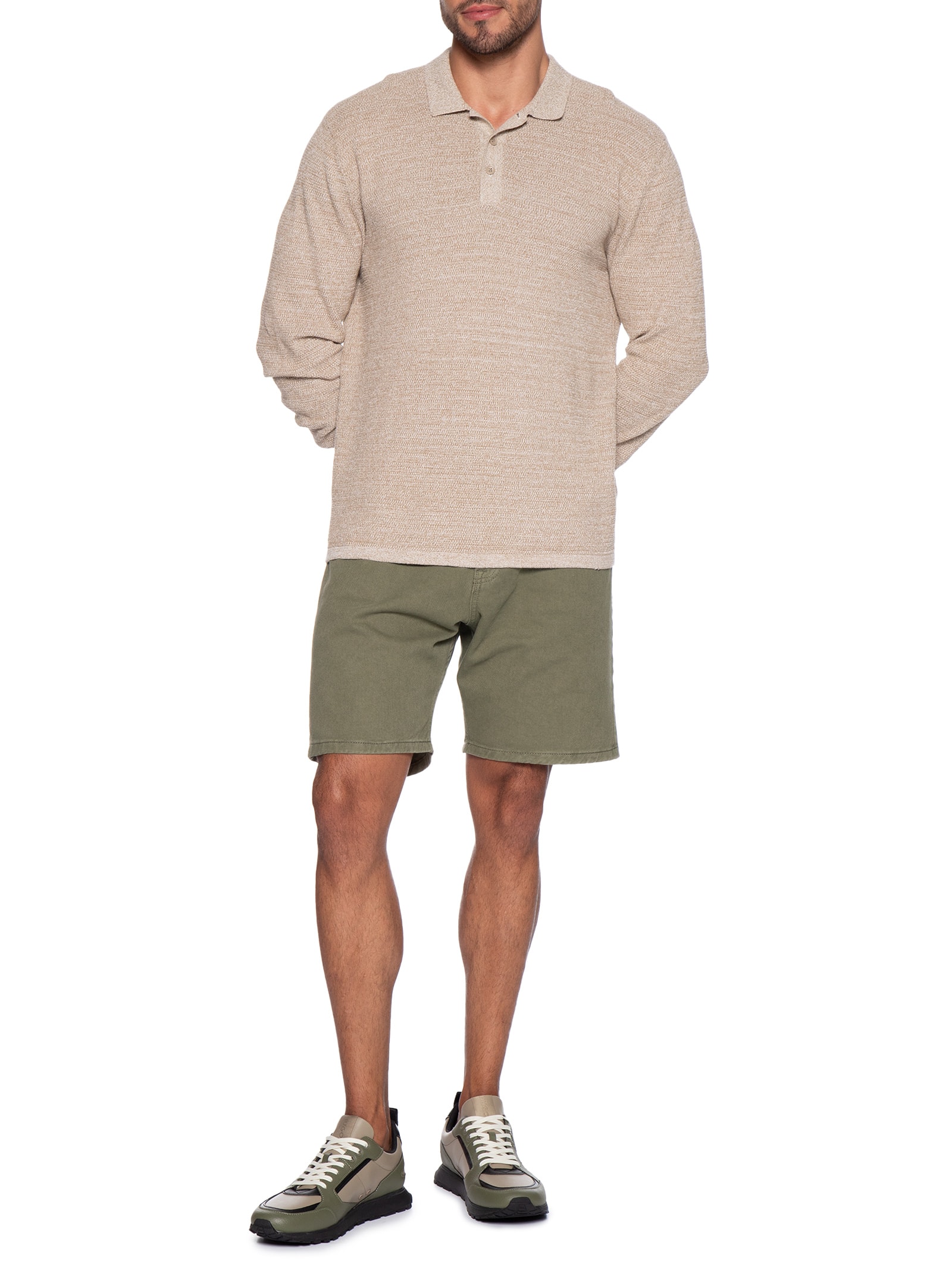 Tênis Masculino Icelin Runn PUGRPU – Bege Hugo