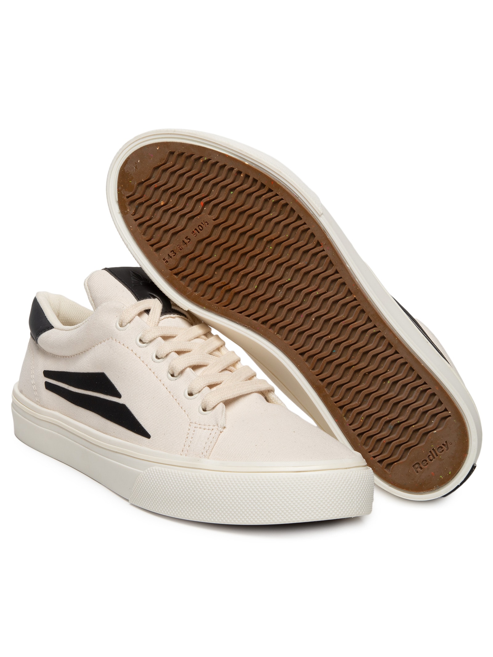 Tênis Masculino ID Lona + Laminado Sintético Branco Redley