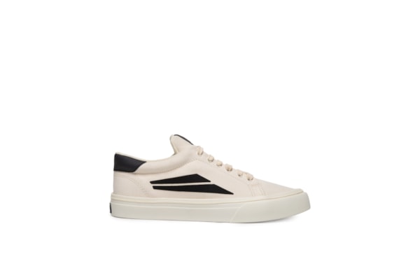 Tênis Masculino ID Lona + Laminado Sintético - Branco