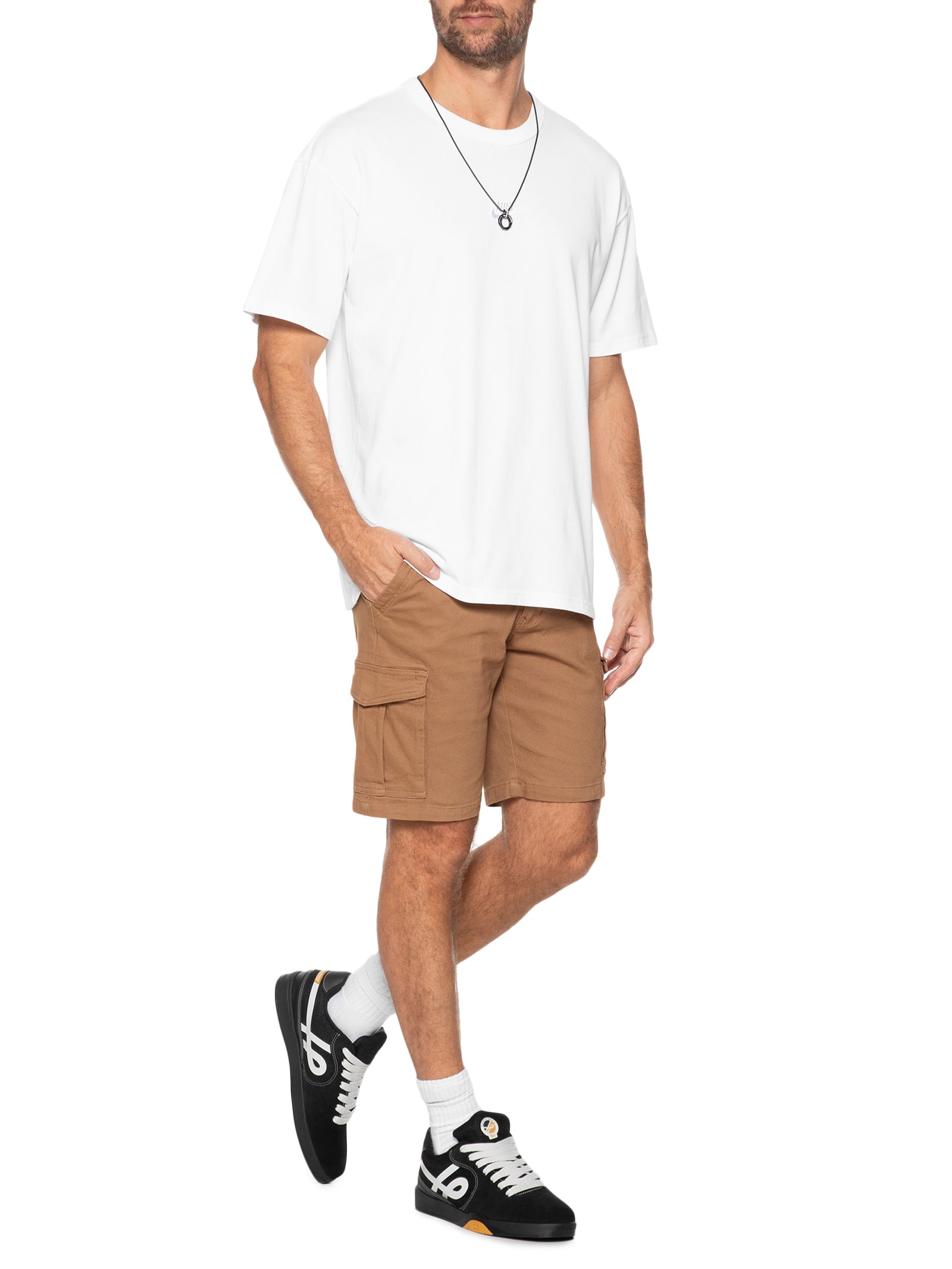 Öus - Tênis Masculino Imigrante Serie X PRT Chantilly Dijon ES - Preto