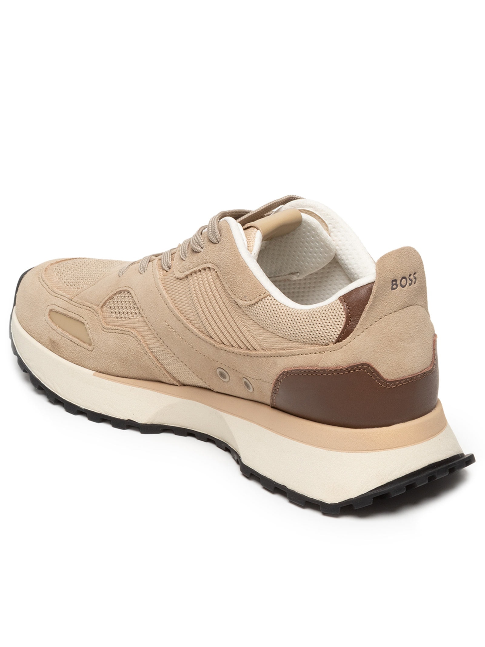 Tênis Masculino Jonah Runn KNSDBU Bege Boss