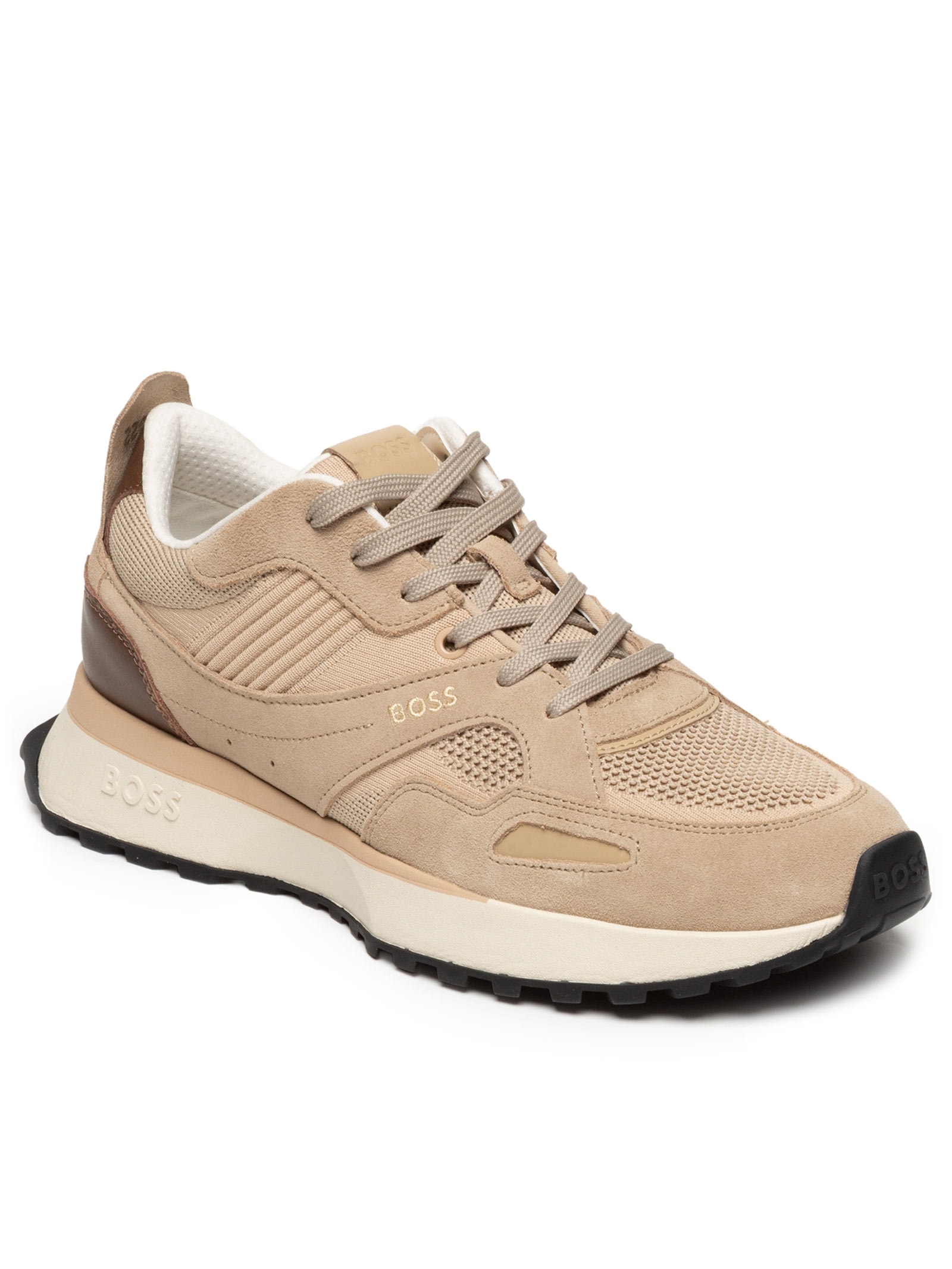 Tênis Masculino Jonah Runn KNSDBU Bege Boss