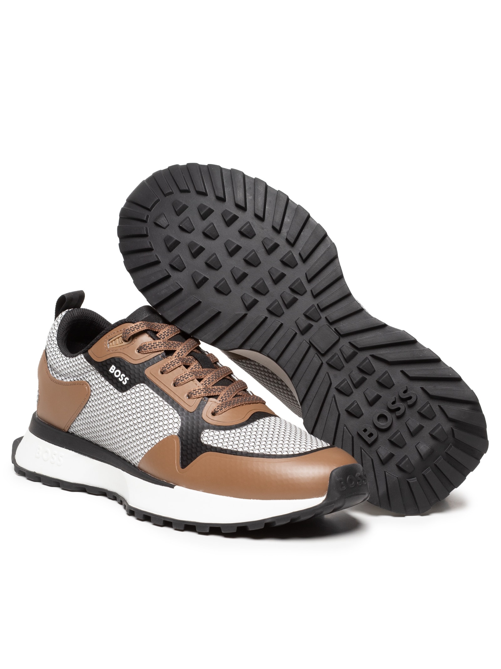 Tênis Masculino Jonah Runn Meth Marrom Boss