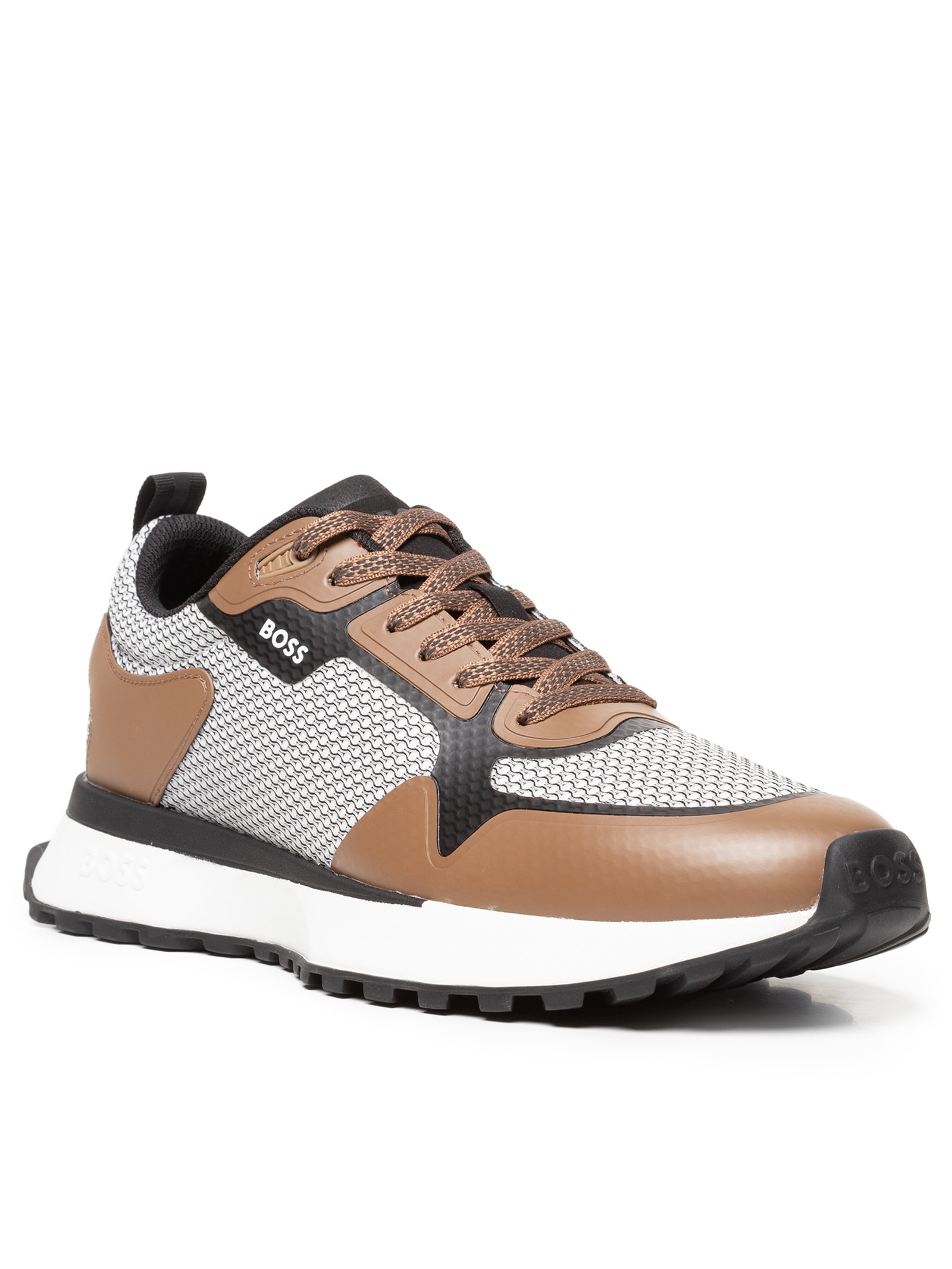 Tênis Masculino Jonah Runn Meth Marrom Boss