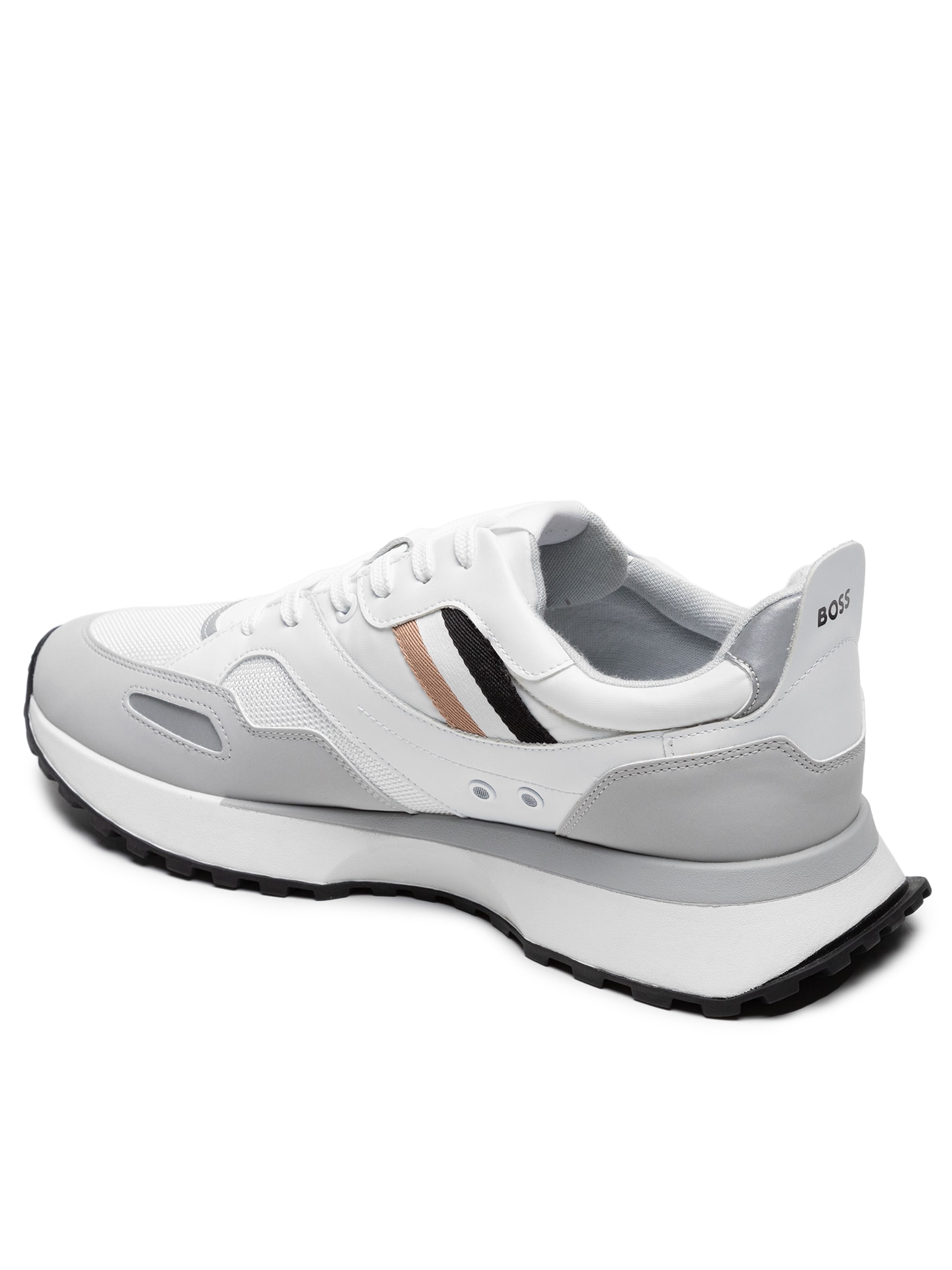 Boss - Tênis Masculino Jonah Runn Mx N - Branco