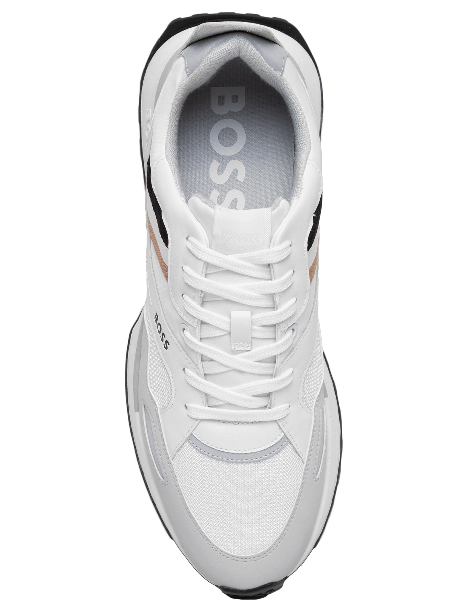 Boss - Tênis Masculino Jonah Runn Mx N - Branco
