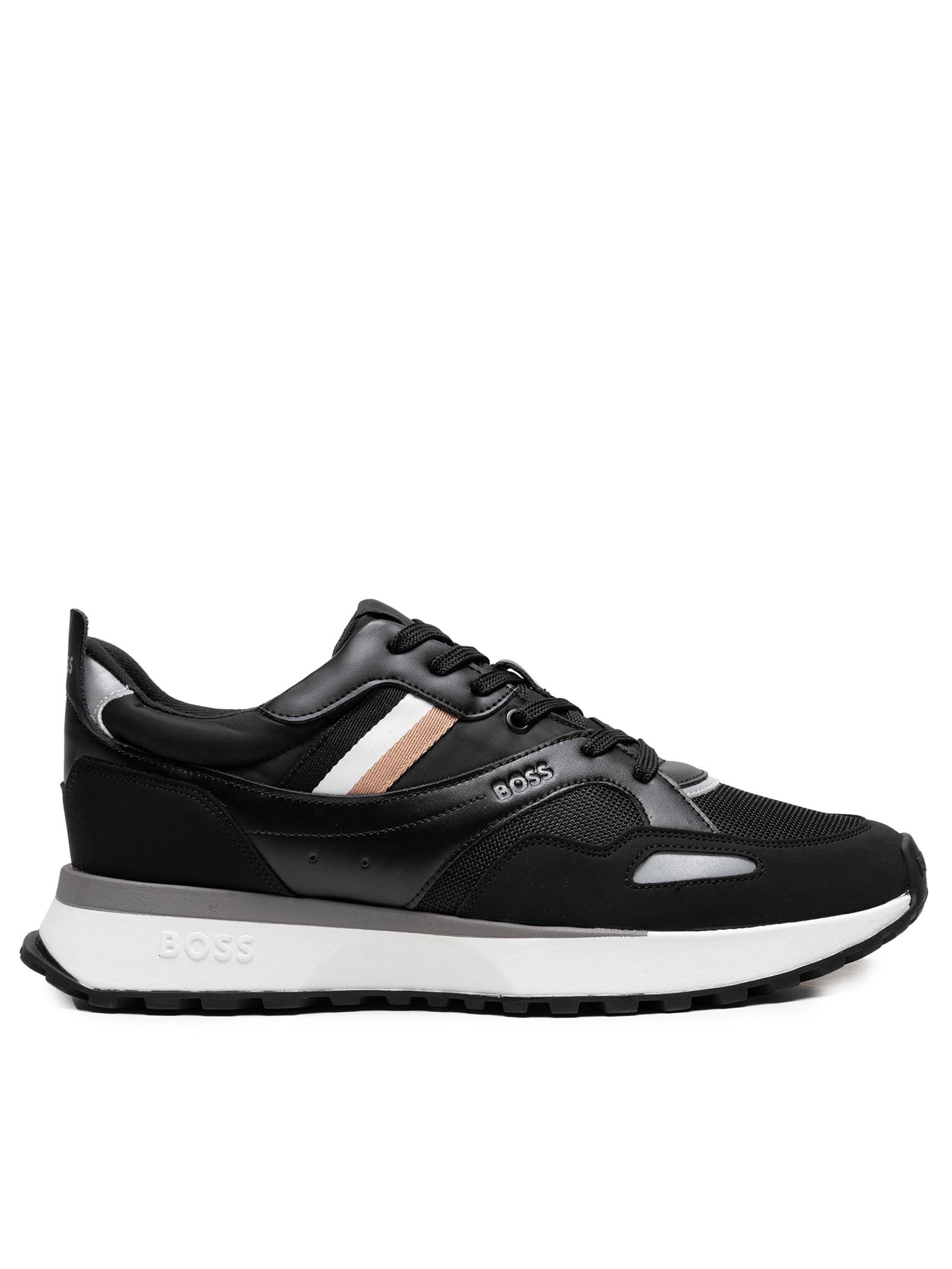 Boss - Tênis Masculino Jonah Runn Mx - Preto