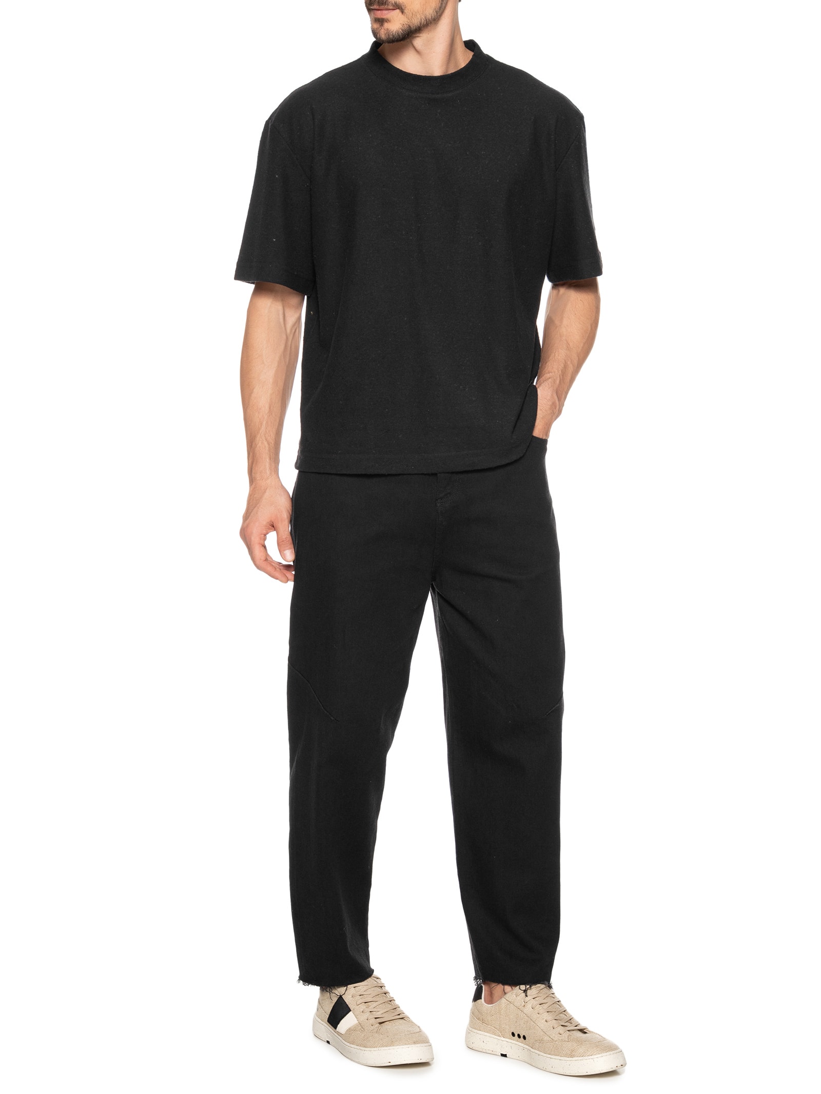  Tênis Masculino Juta Ag Sneaker Bege Osklen