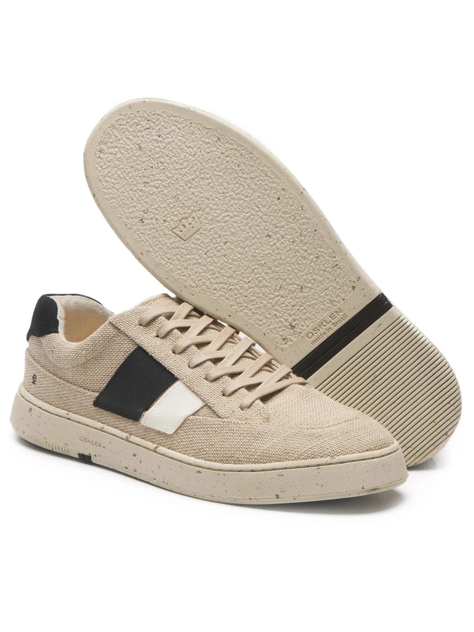 Tênis Masculino Jute Ag E-Sneaker Bege Osklen