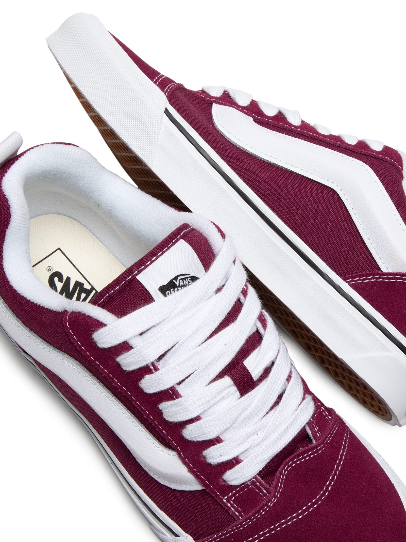 Tênis Masculino Knu Skool Rhododendron Vermelho Vans