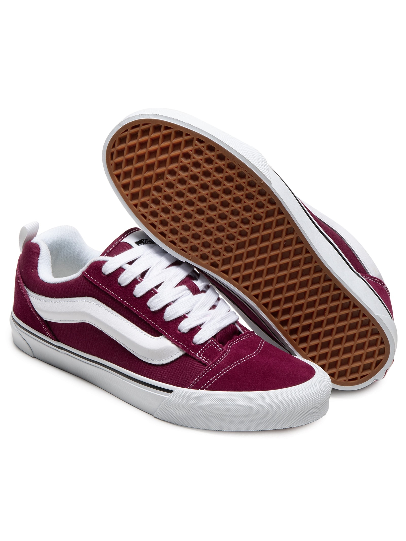 Tênis Masculino Knu Skool Rhododendron Vermelho Vans