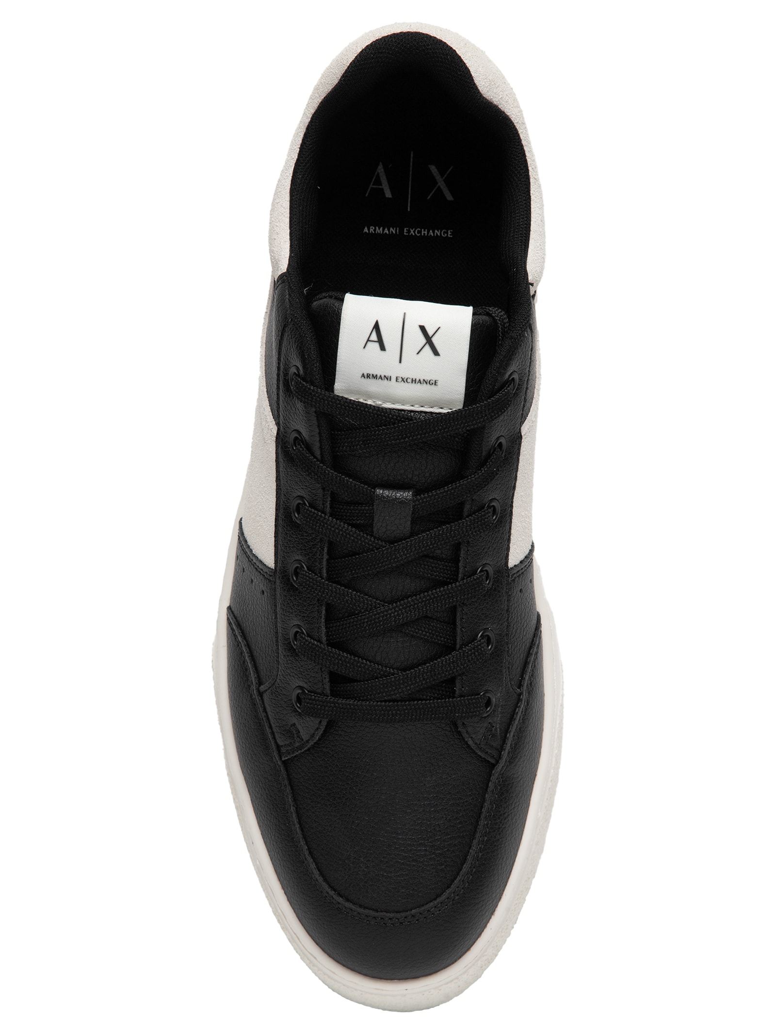 Tênis Masculino Lion Mini Tumbled – Preto Armani Exchange