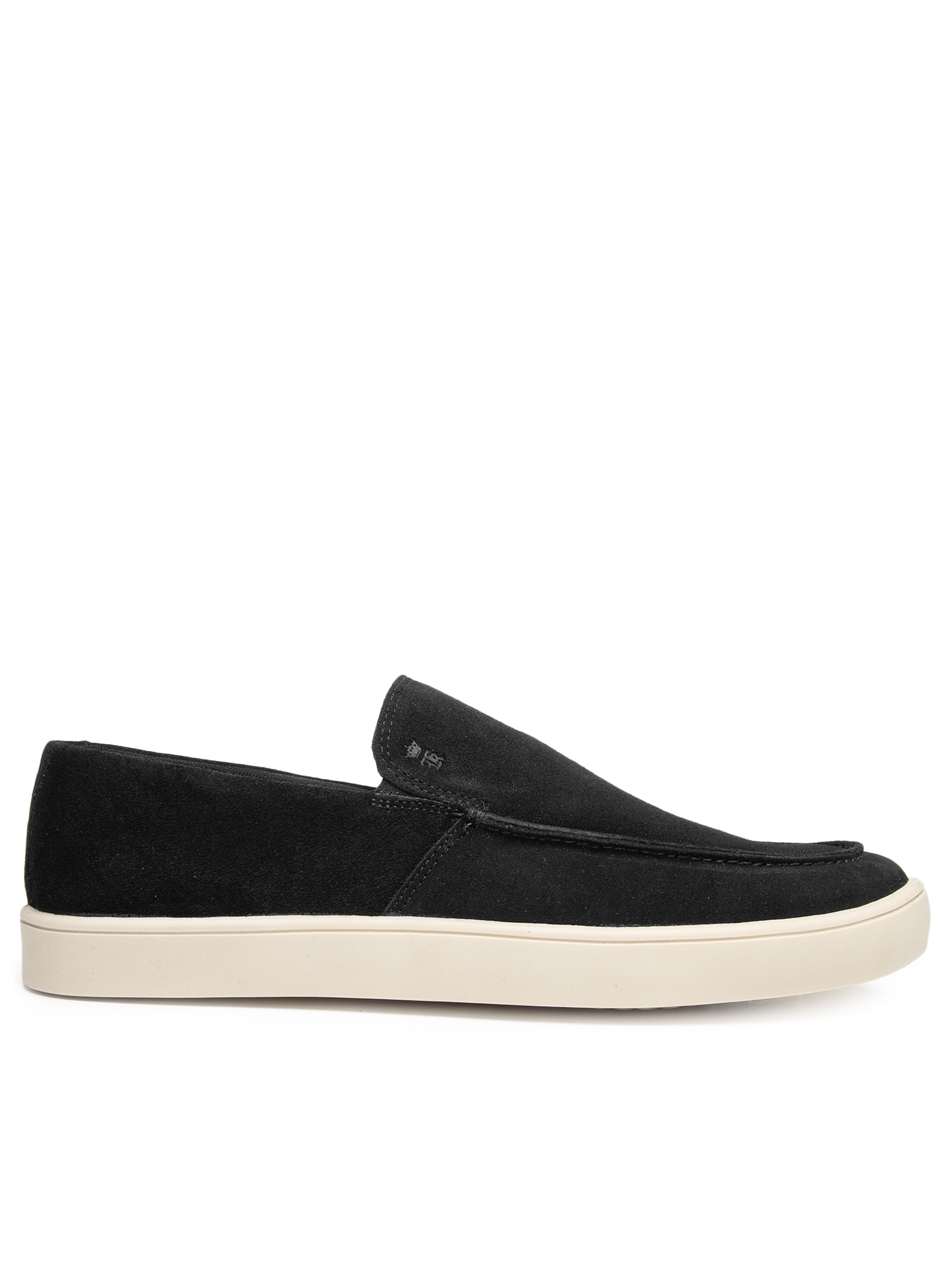 Tênis Masculino Loafer Essential Em Couro Preto Sergio K