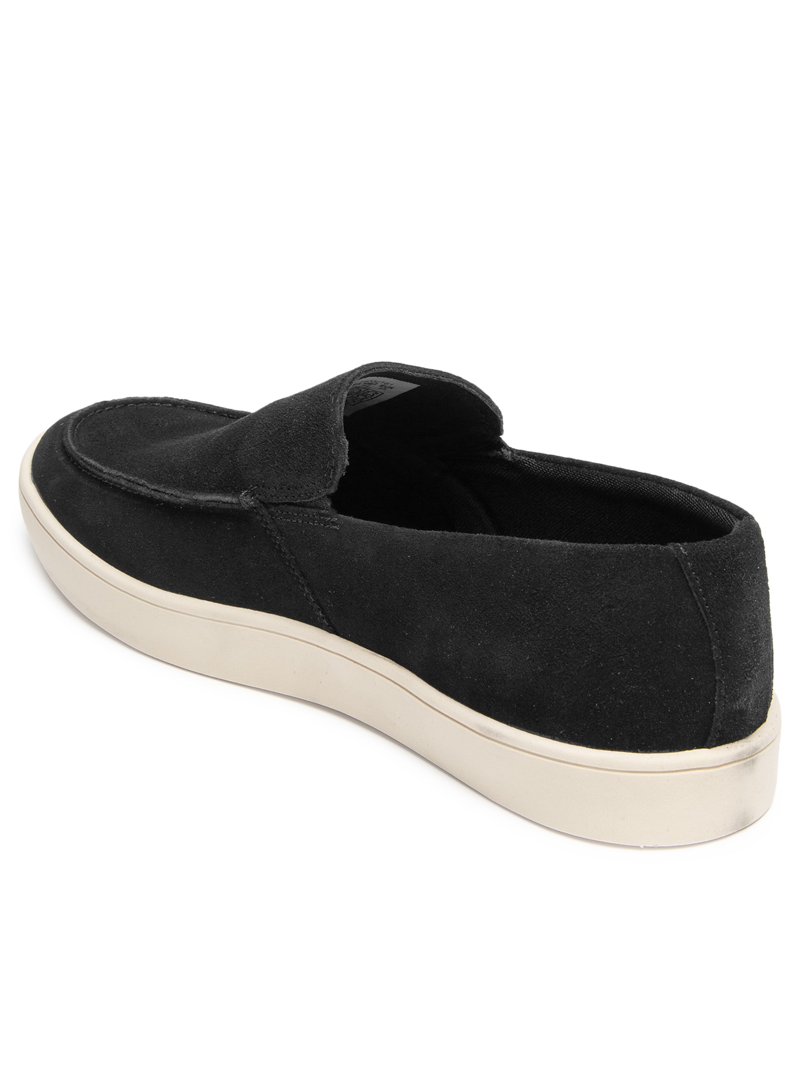 Tênis Masculino Loafer Essential Em Couro Preto Sergio K