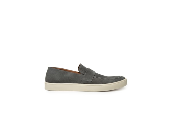 Tênis Masculino Loafer Tape - Cinza