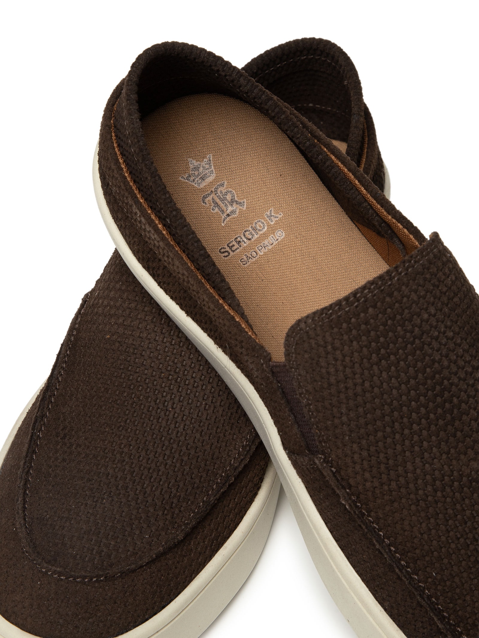 Tênis Masculino Loafer Waves Marrom Sergio K