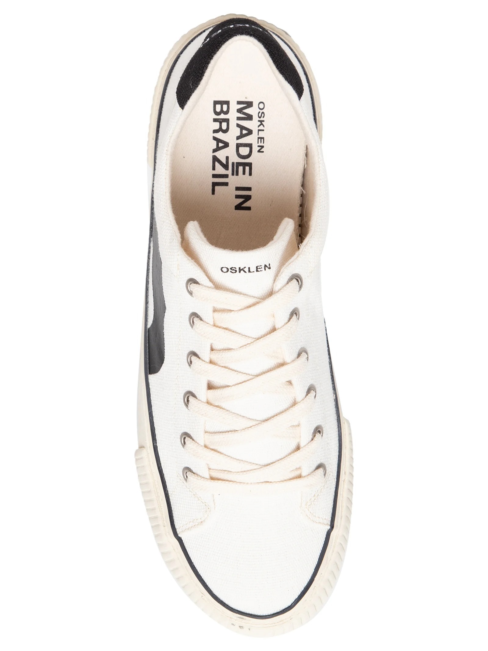 Tênis Masculino Lona +5521 Bege Osklen