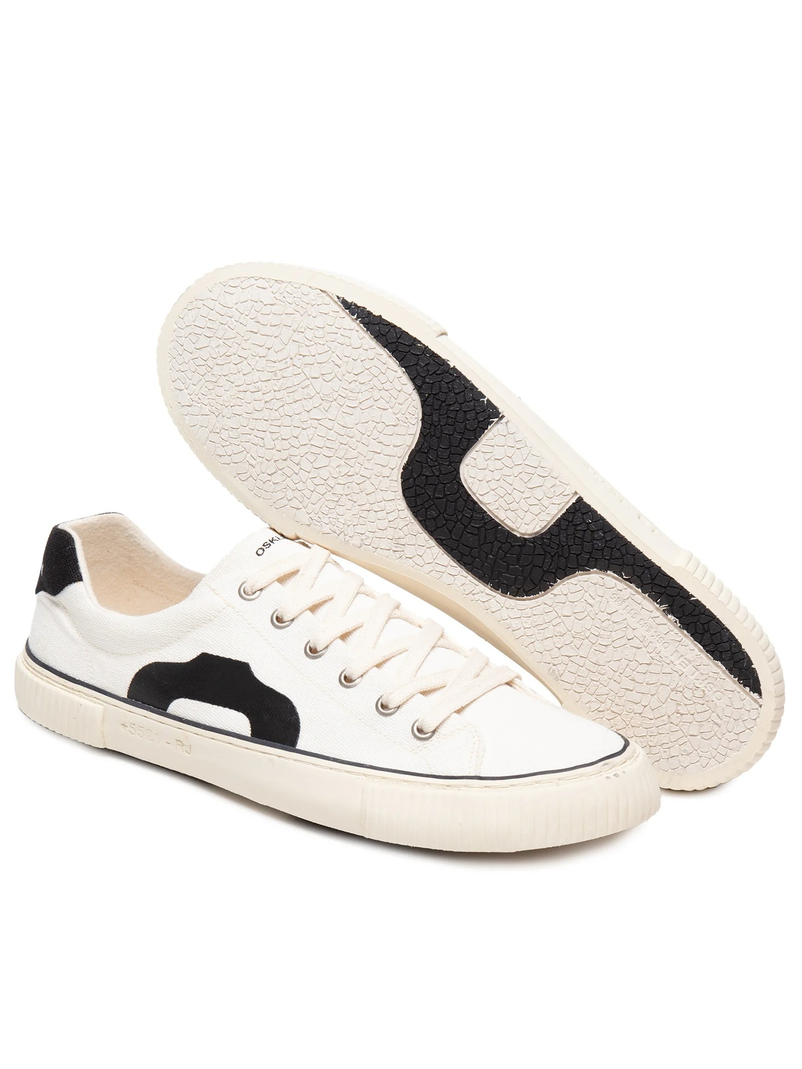 Tênis Masculino Lona +5521 Bege Osklen