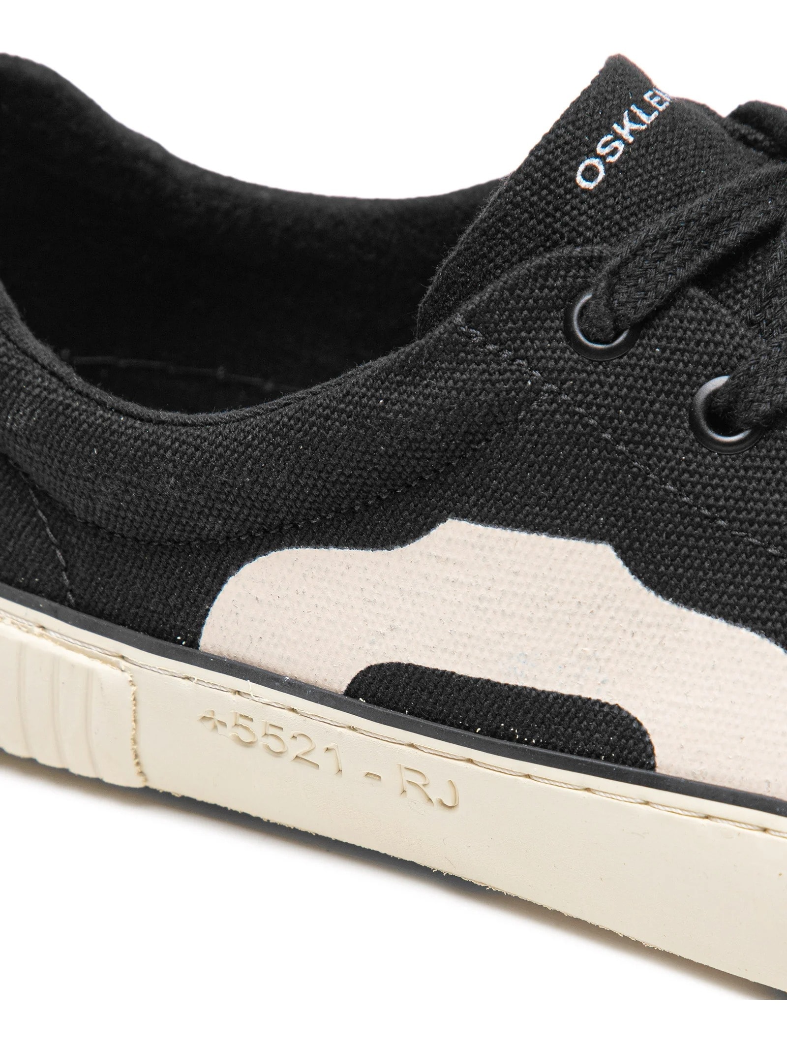 Tênis Masculino Lona +5521 Preto Osklen