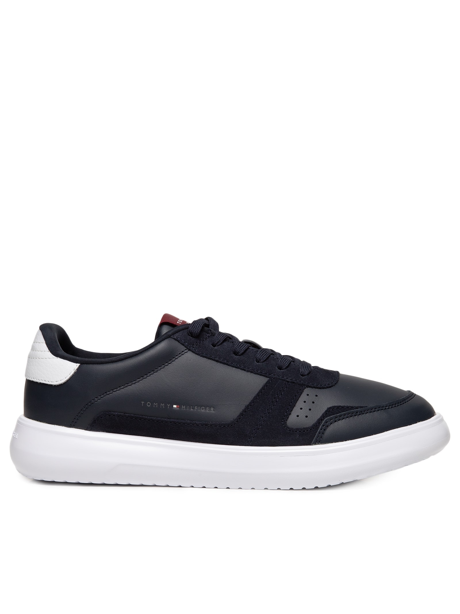 Tênis Masculino Modern Lightcup Lth Wl Azul Tommy Hilfiger