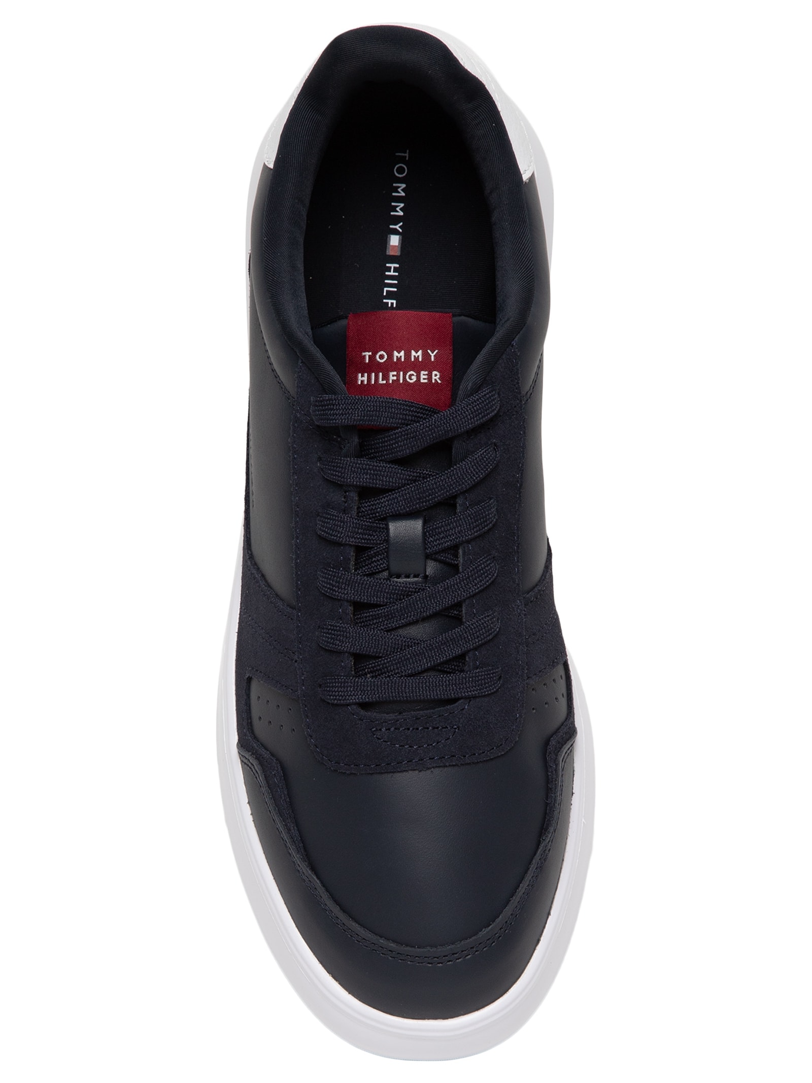 Tênis Masculino Modern Lightcup Lth Wl Azul Tommy Hilfiger