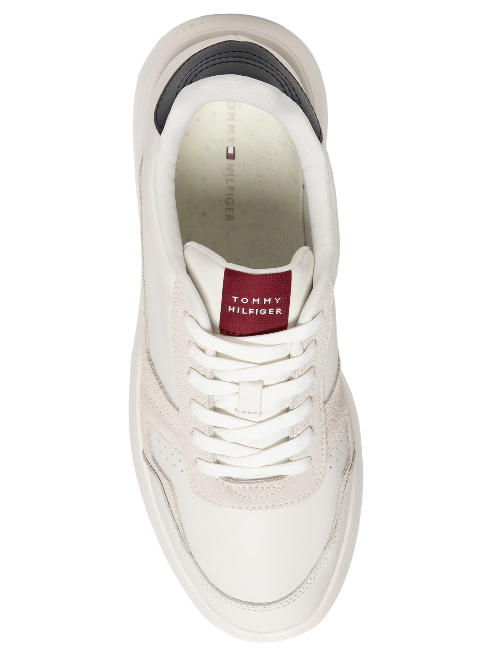 Tênis Masculino Modern Lightcup Lth Wl Branco Tommy Hilfiger