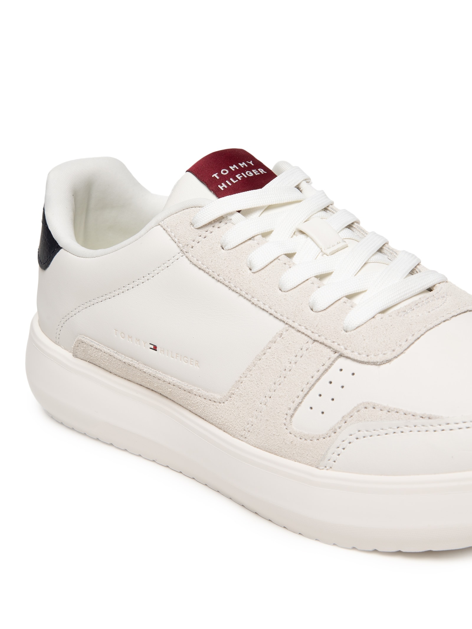 Tênis Masculino Modern Lightcup Lth Wl Branco Tommy Hilfiger